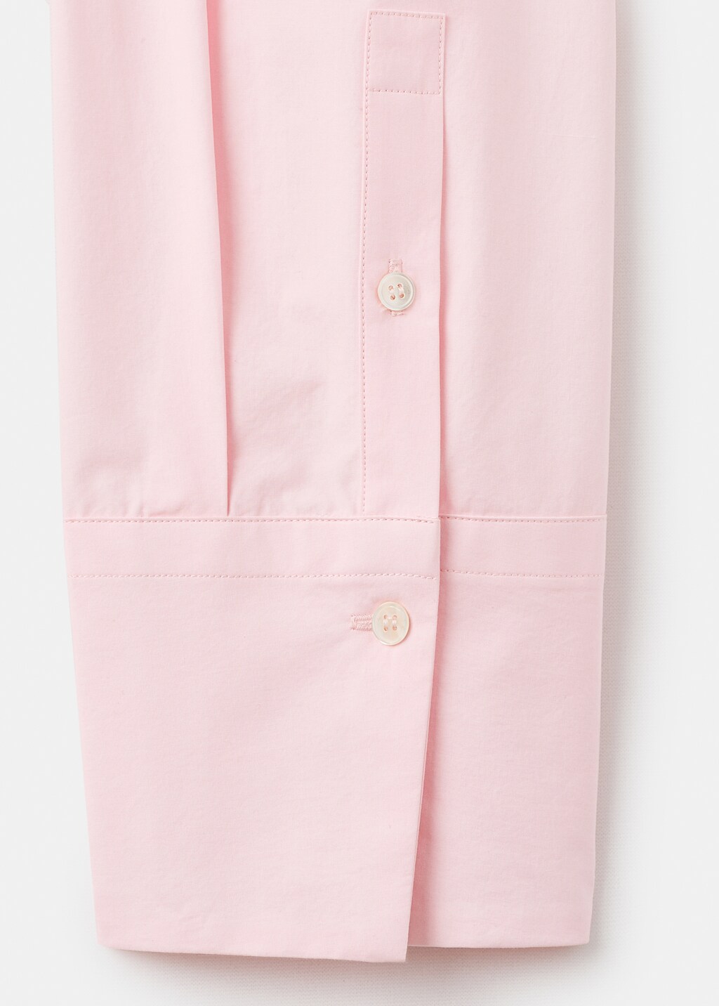 Poplin blouse with handkerchief