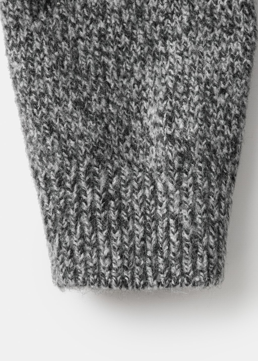 Marbled knitted sweater