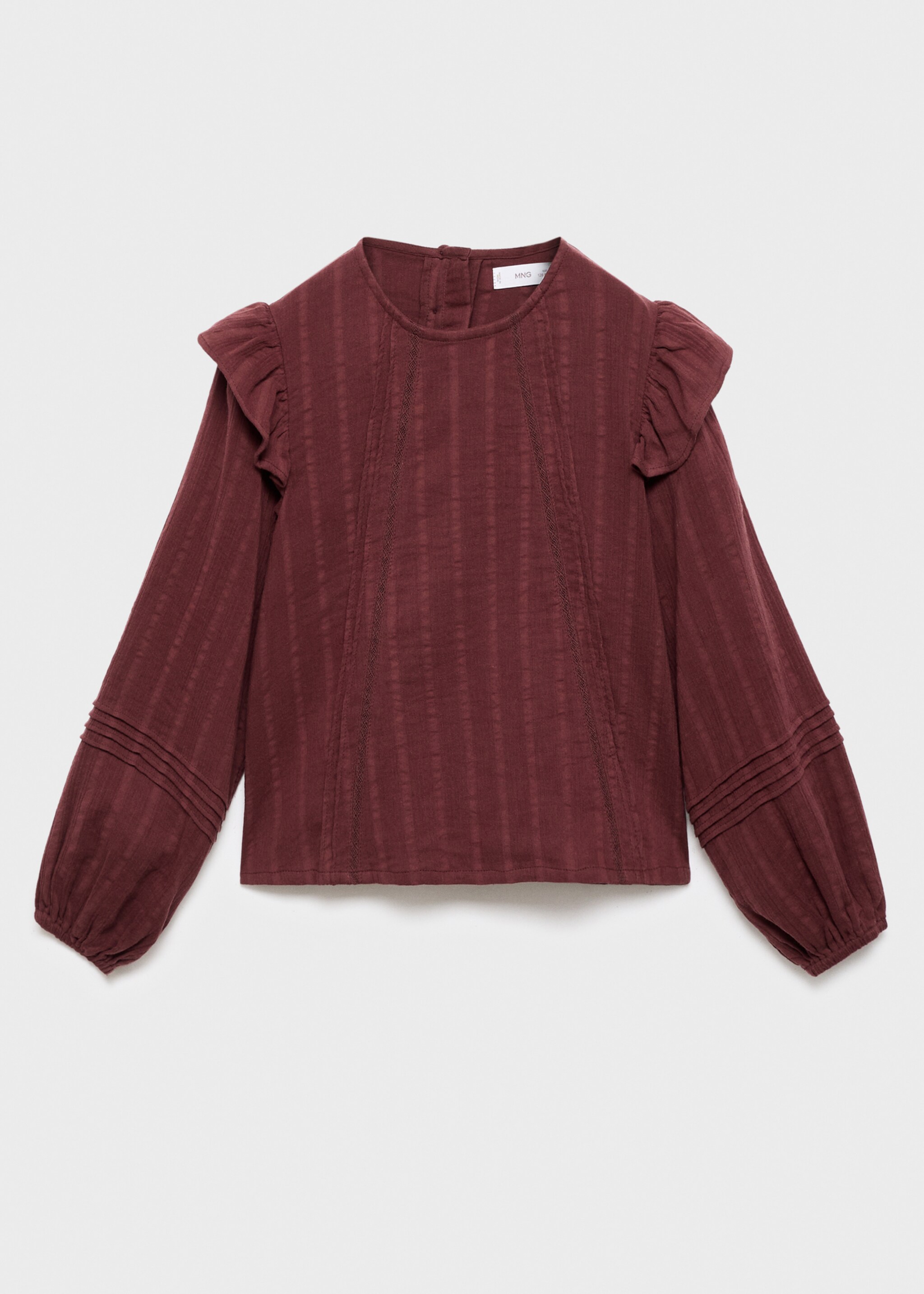Blouse gab - Article without model, Maroon. Ref: 17046725-00.