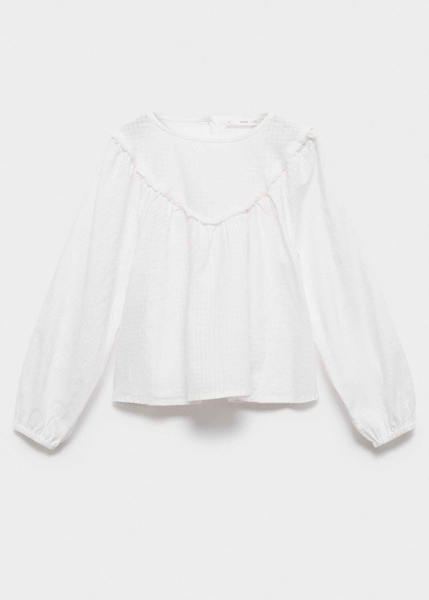 Blusa detalles puntilla - Artículo sin modelo