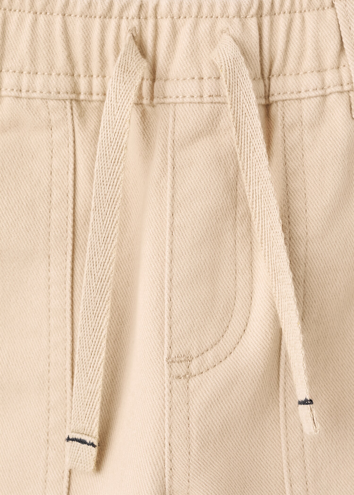 Straight cotton trousers - Details of the article 8