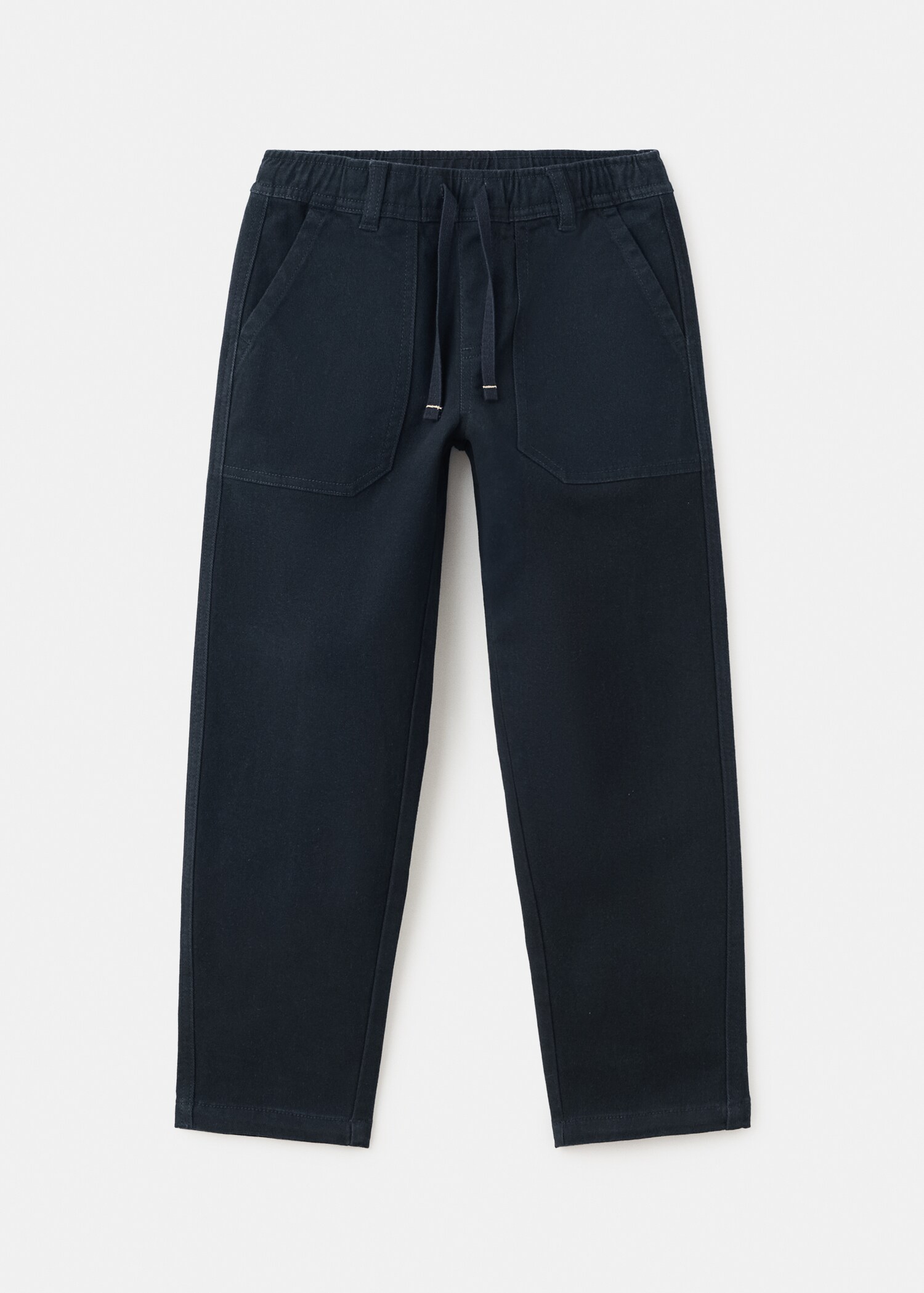 Straight cotton trousers - Article without model