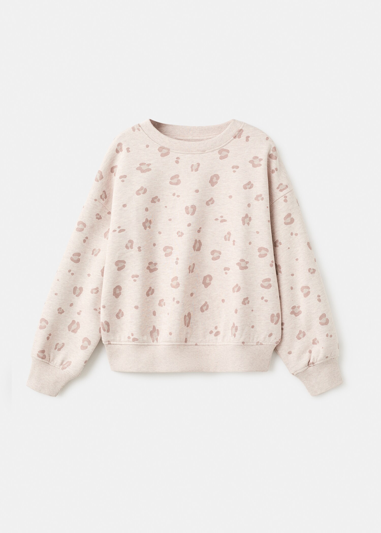 Sudadera algodón leopardo - Artículo sin modelo