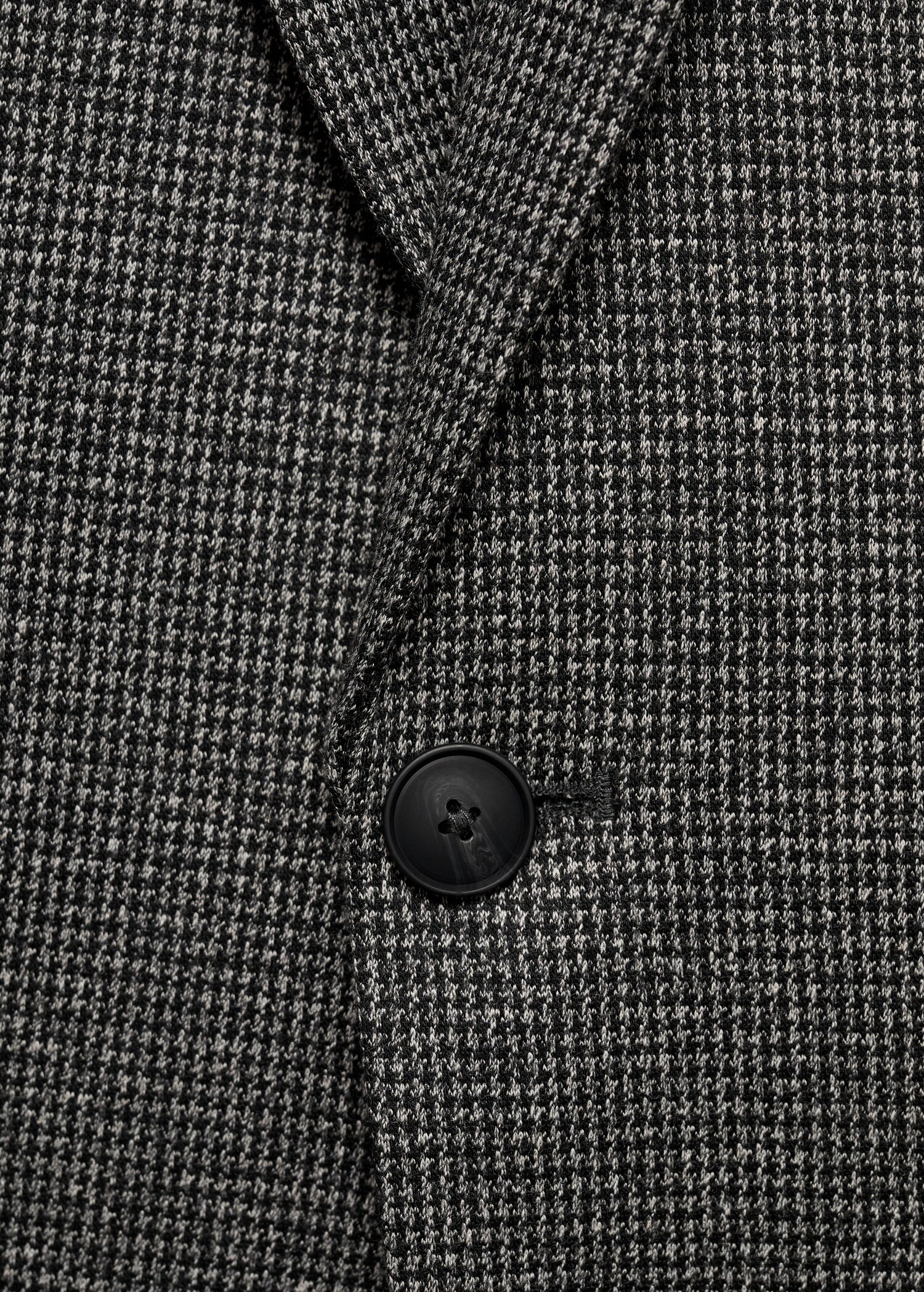 Slim fit microstructure blazer - Details of the article 8