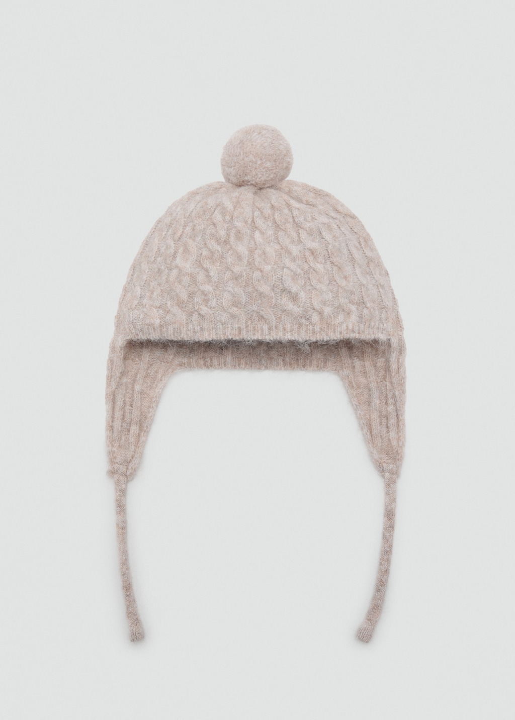 Knitted bobble hat