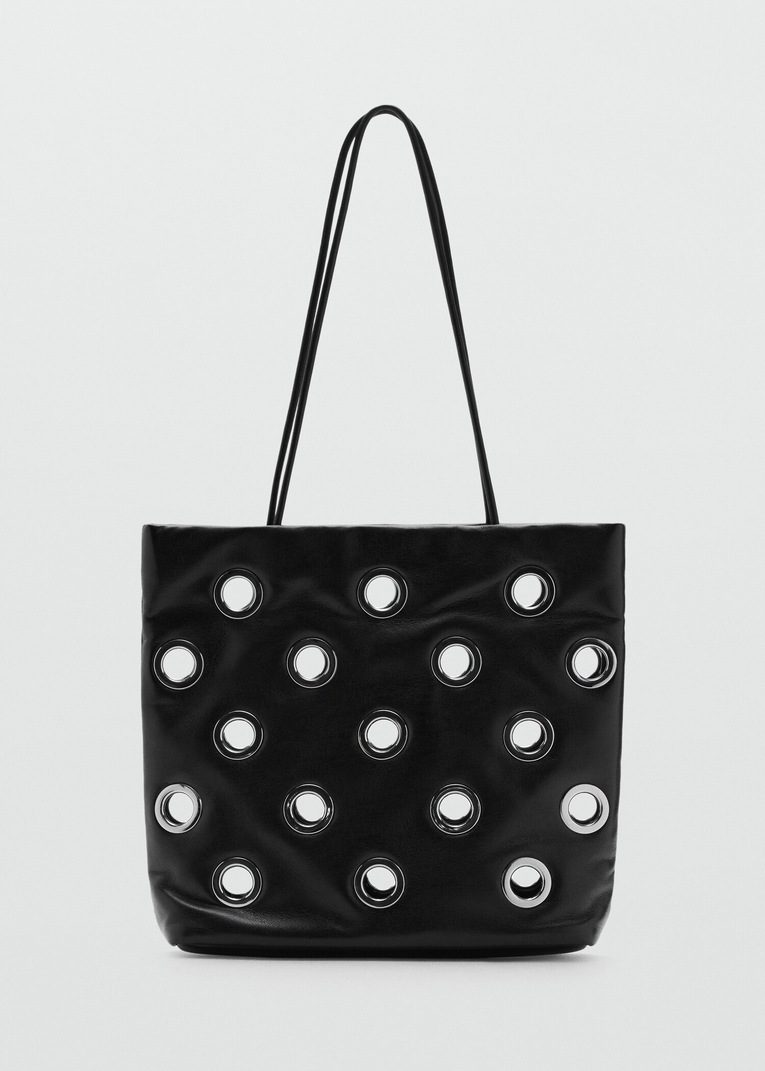 Shoulder bag with eyelets - Article without model