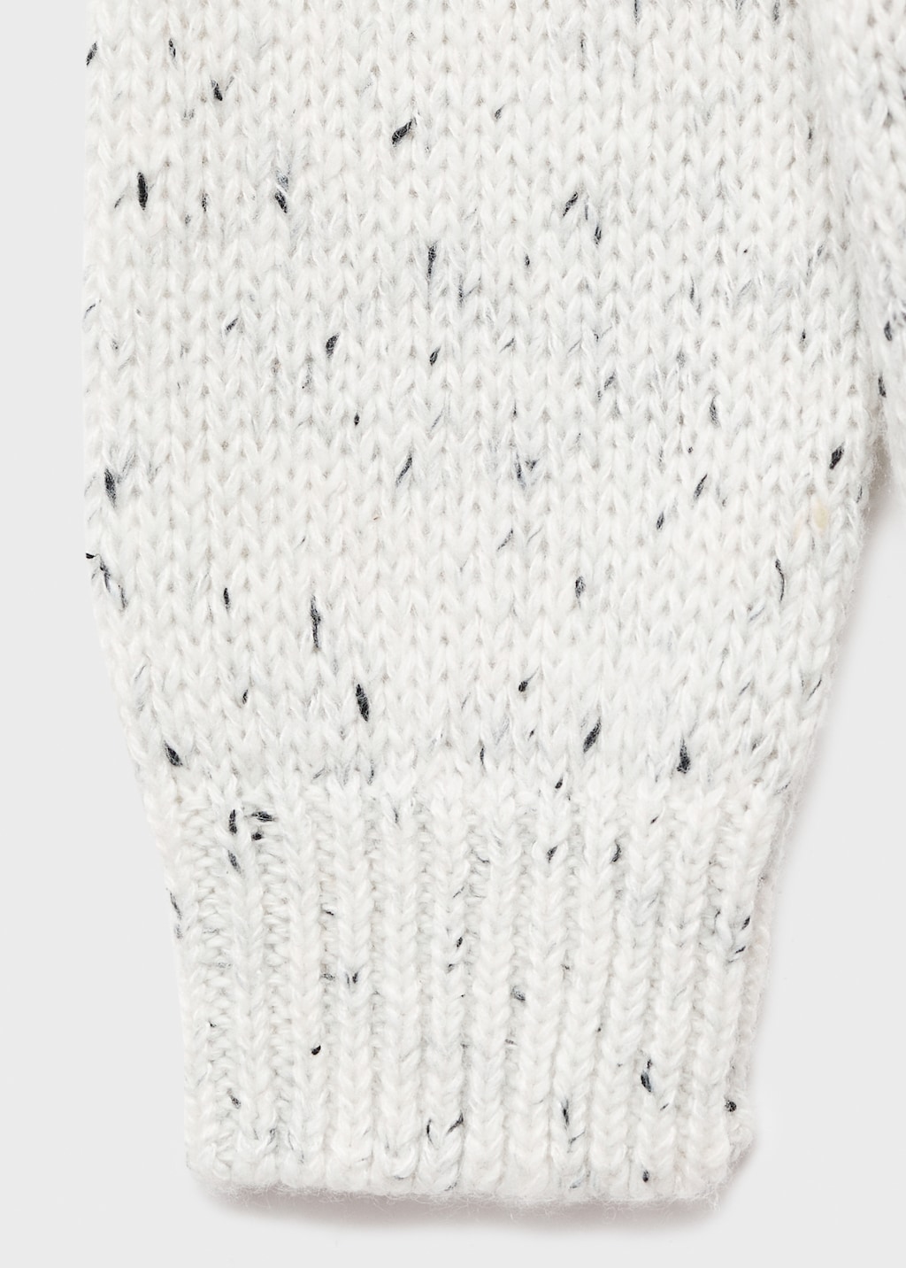 Flecked wool sweater
