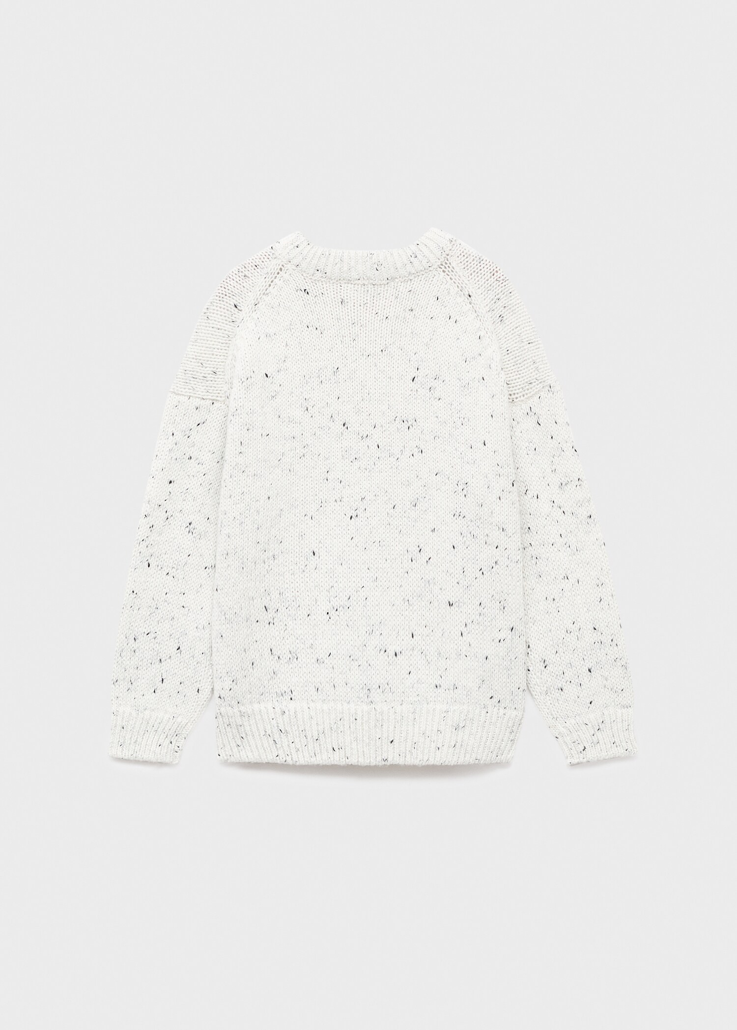 Jersey jaspeado lana - Reverso del artículo