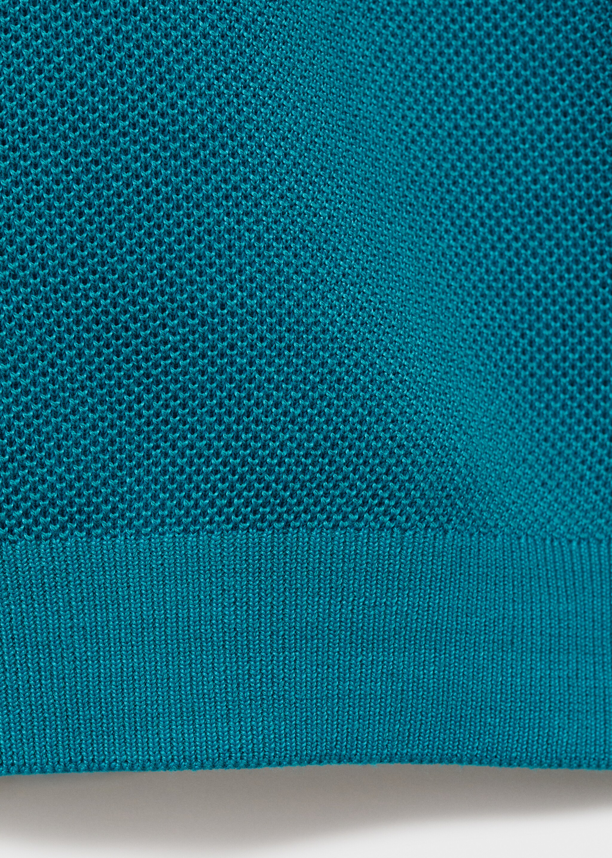T-shirt maille coton - Détail de l'article 0, Vert d´eau. Ref: 17046743-00.
