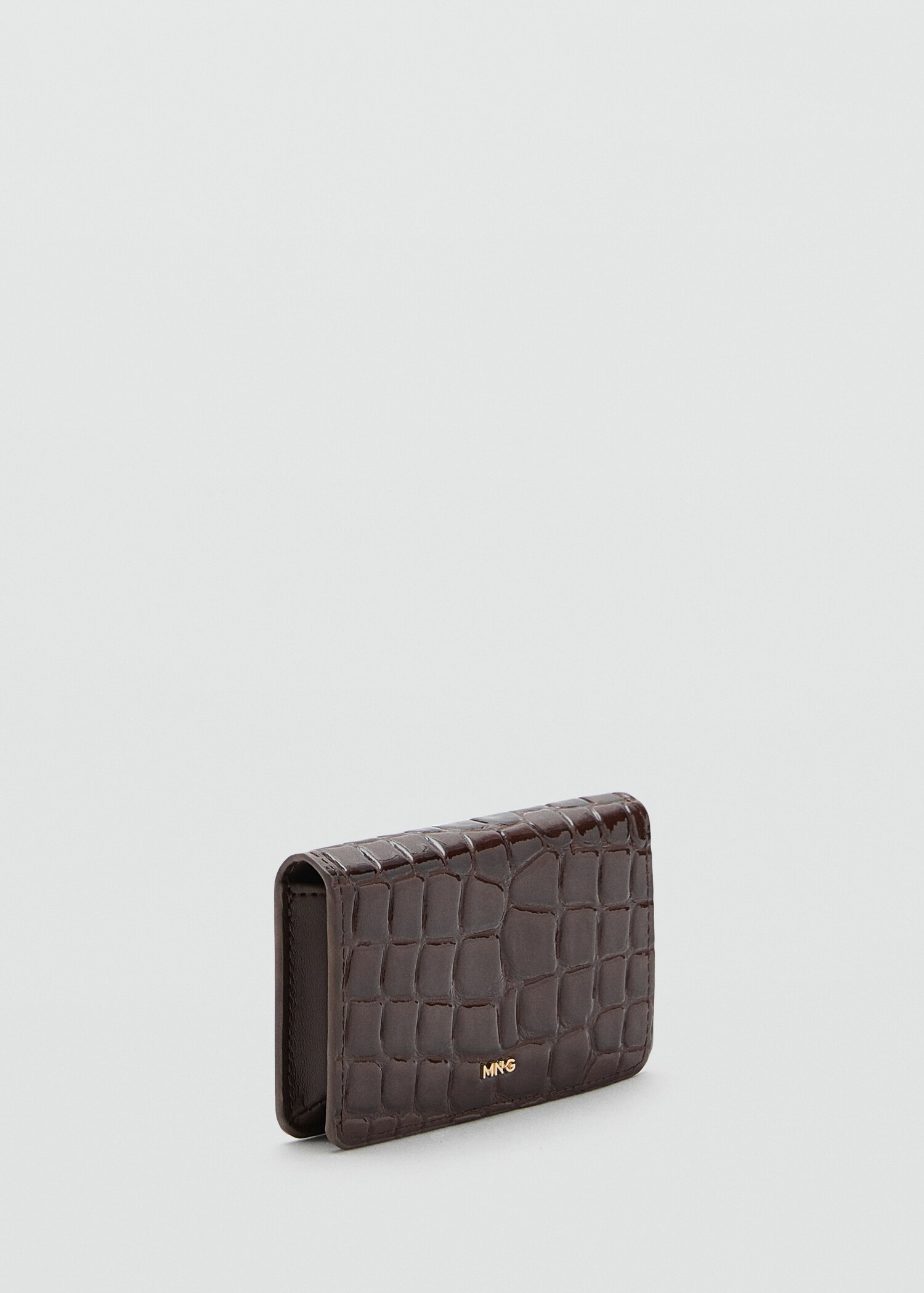 Small crocodile wallet - Medium plane