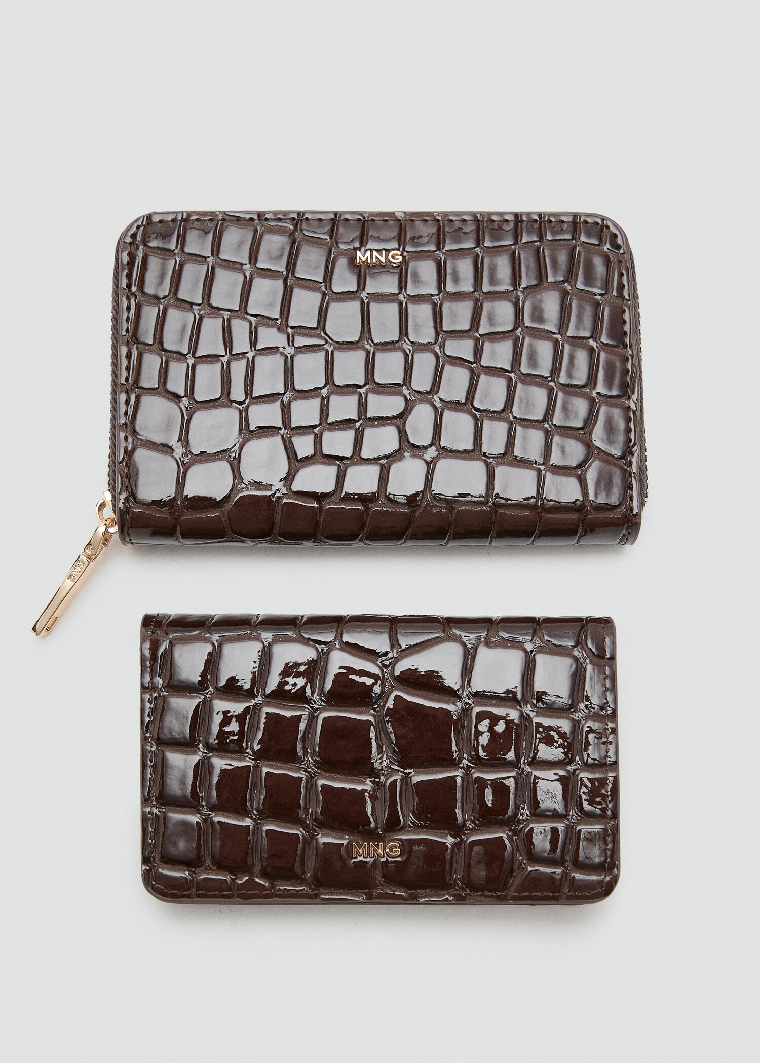Small crocodile wallet - Details of the article 2
