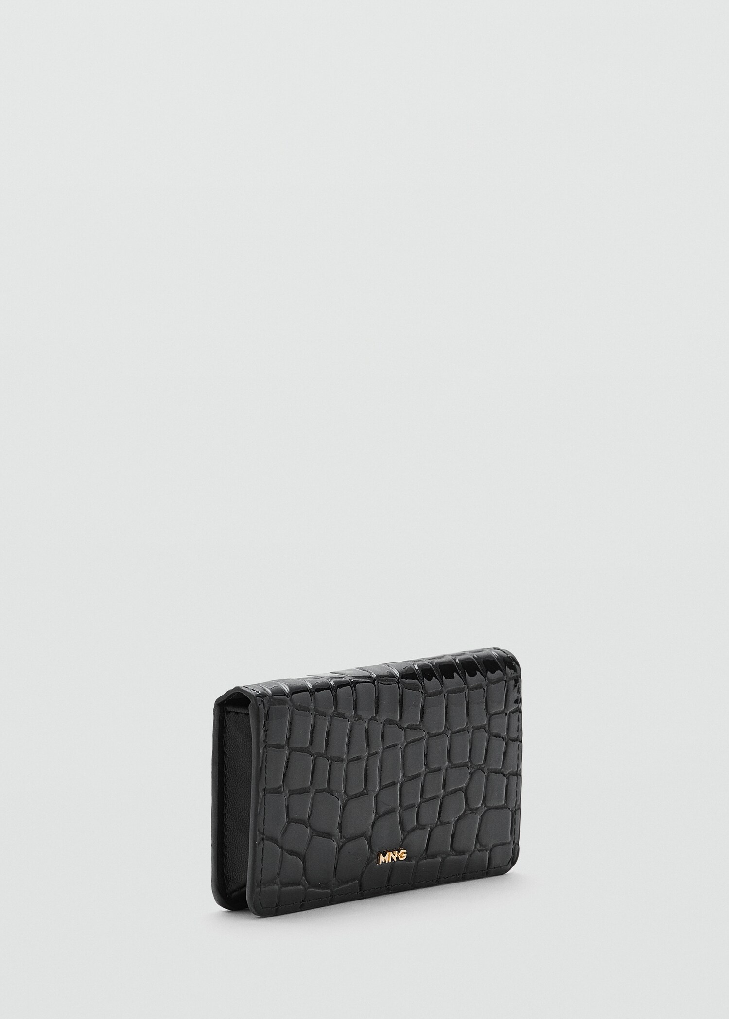 Small crocodile wallet - Medium plane