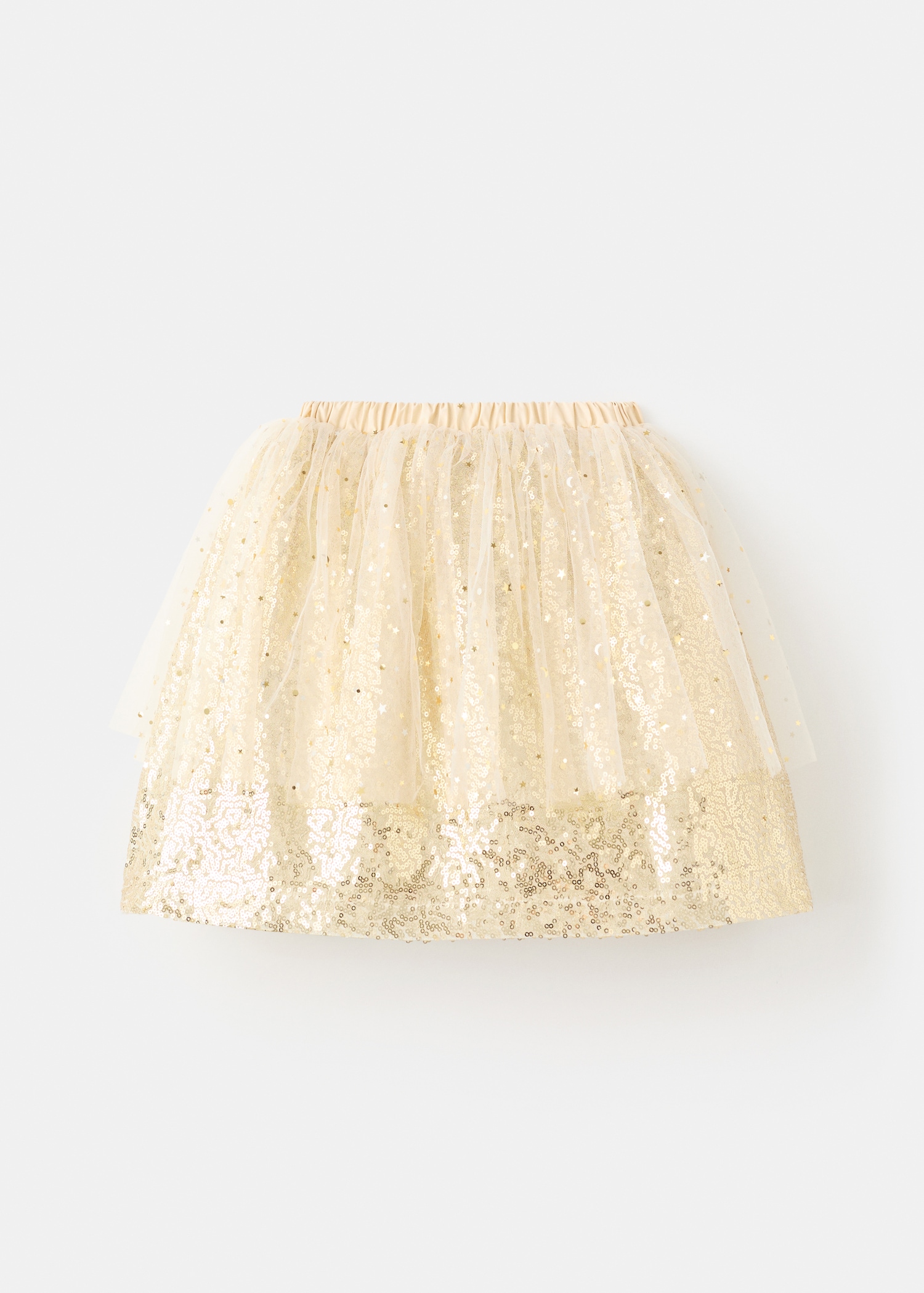 Sequins tulle skirt Kids MANGO Bosnia and Herzegovina