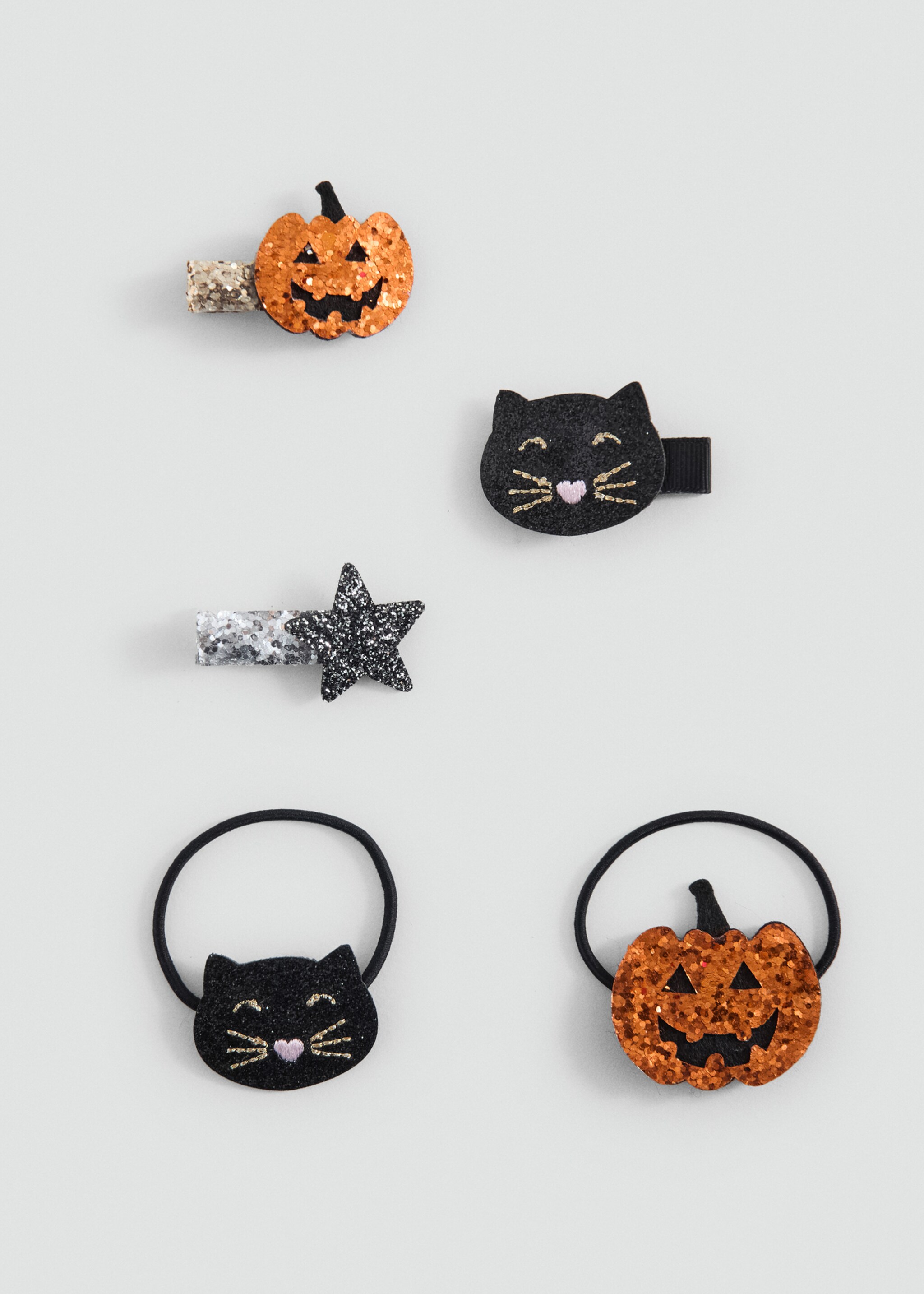Hairclip halloset - Article without model, Orange. Ref: 17047135-00.