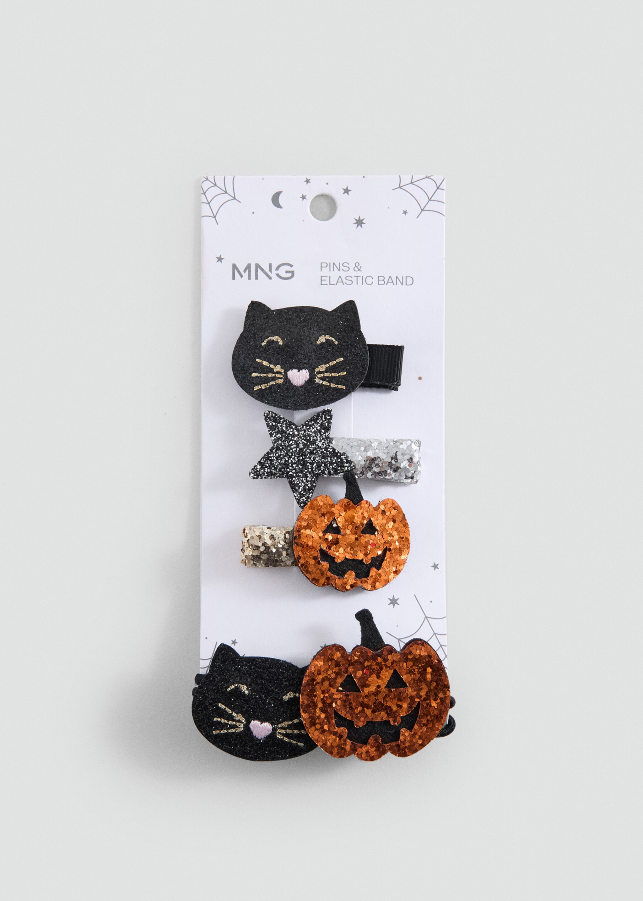 Hairclip halloset - Details of the article 1, Orange. Ref: 17047135-00.