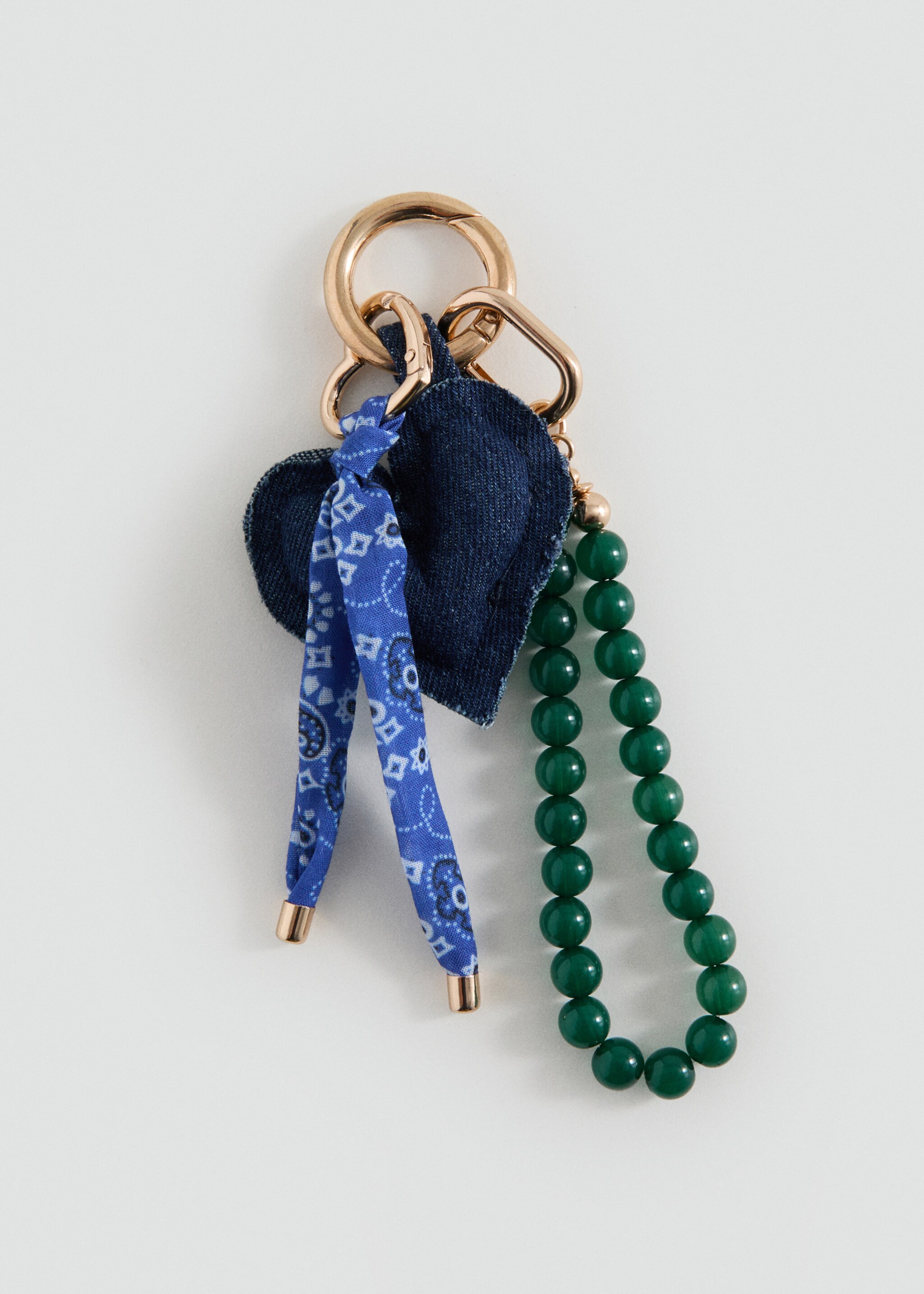 Key ring corazon - Article without model, Blue. Ref: 17047139-00.