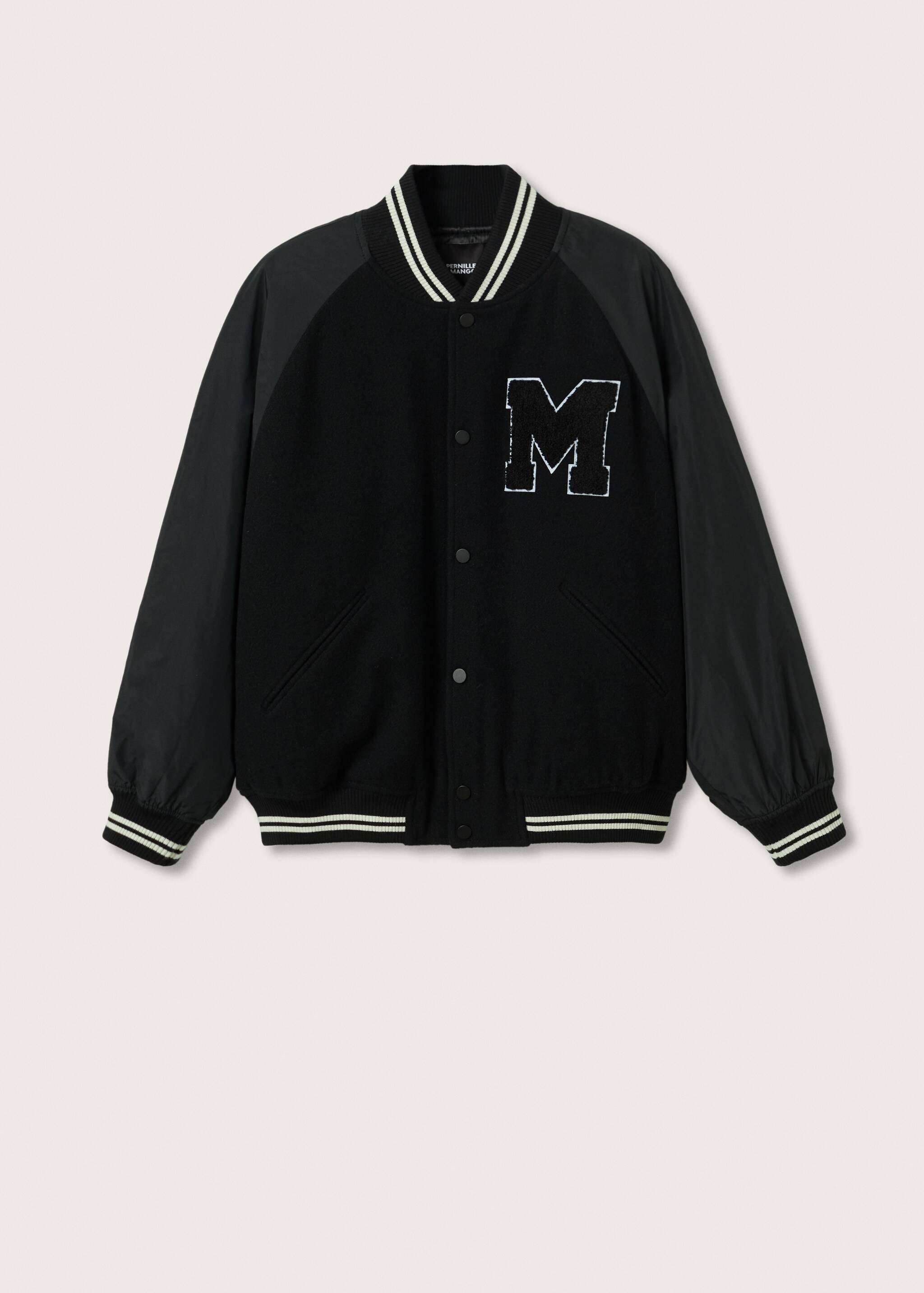 Bomber jacket with patch - Article without model