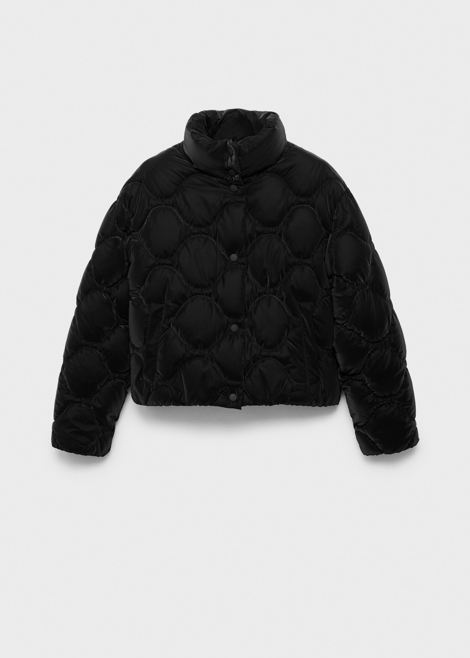 Anorak acolchado efecto encerado - Artículo sin modelo