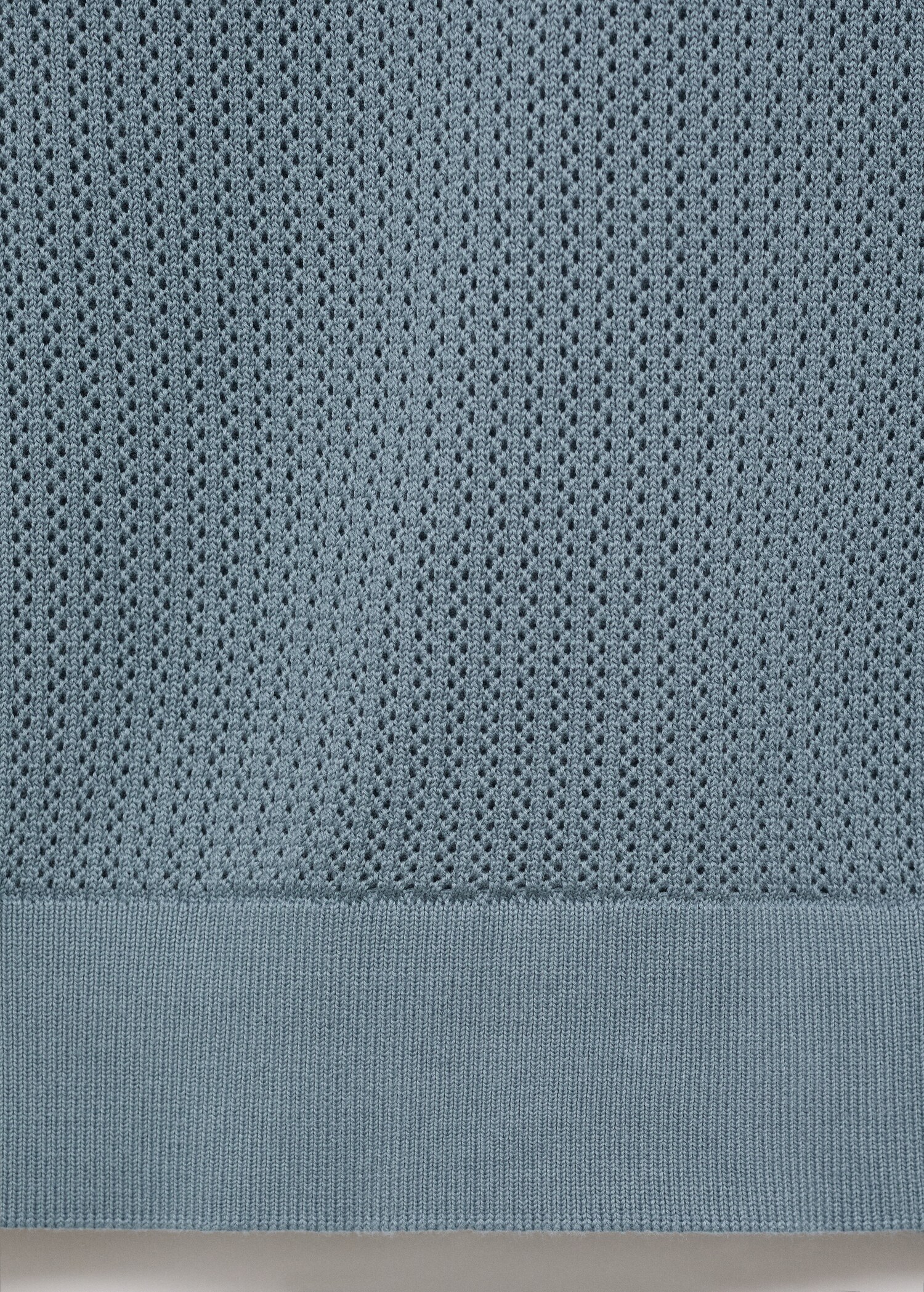 Katoenen ajour poloshirt - Detail van het artikel 0
