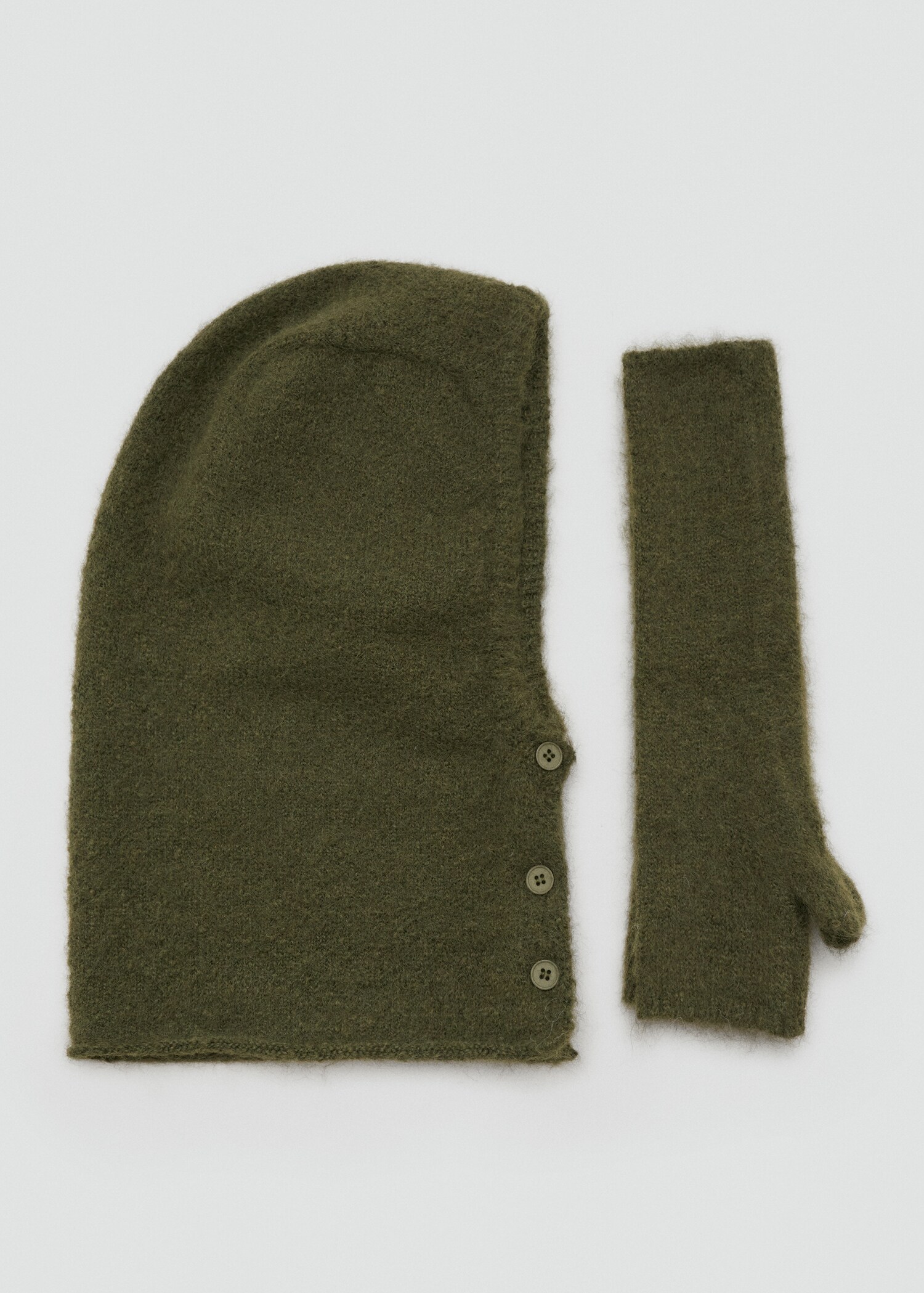 Cagoule maille boutons - Détail de l'article 1