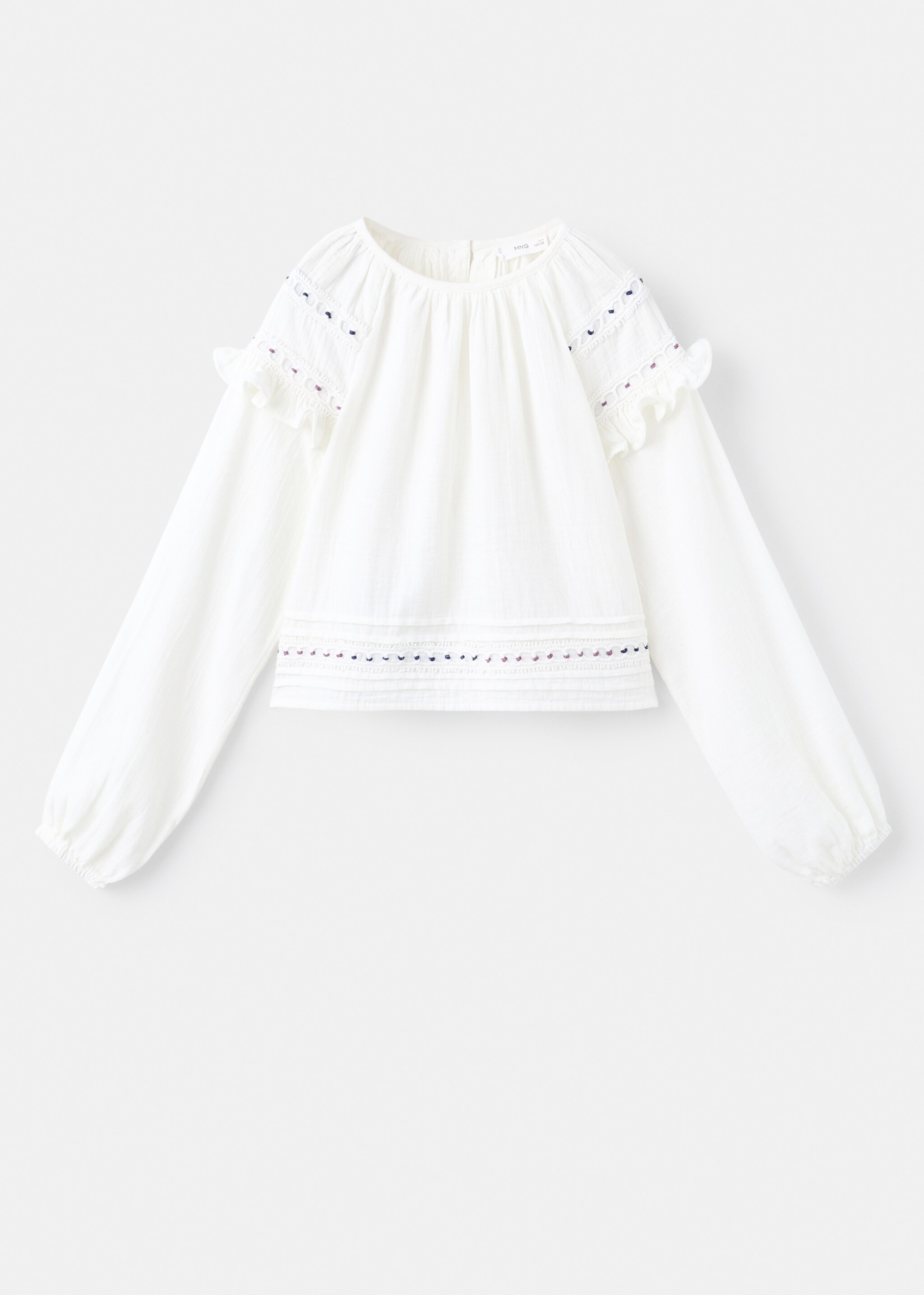 Blouse becca - Article without model, Ecru. Ref: 17047767-00.