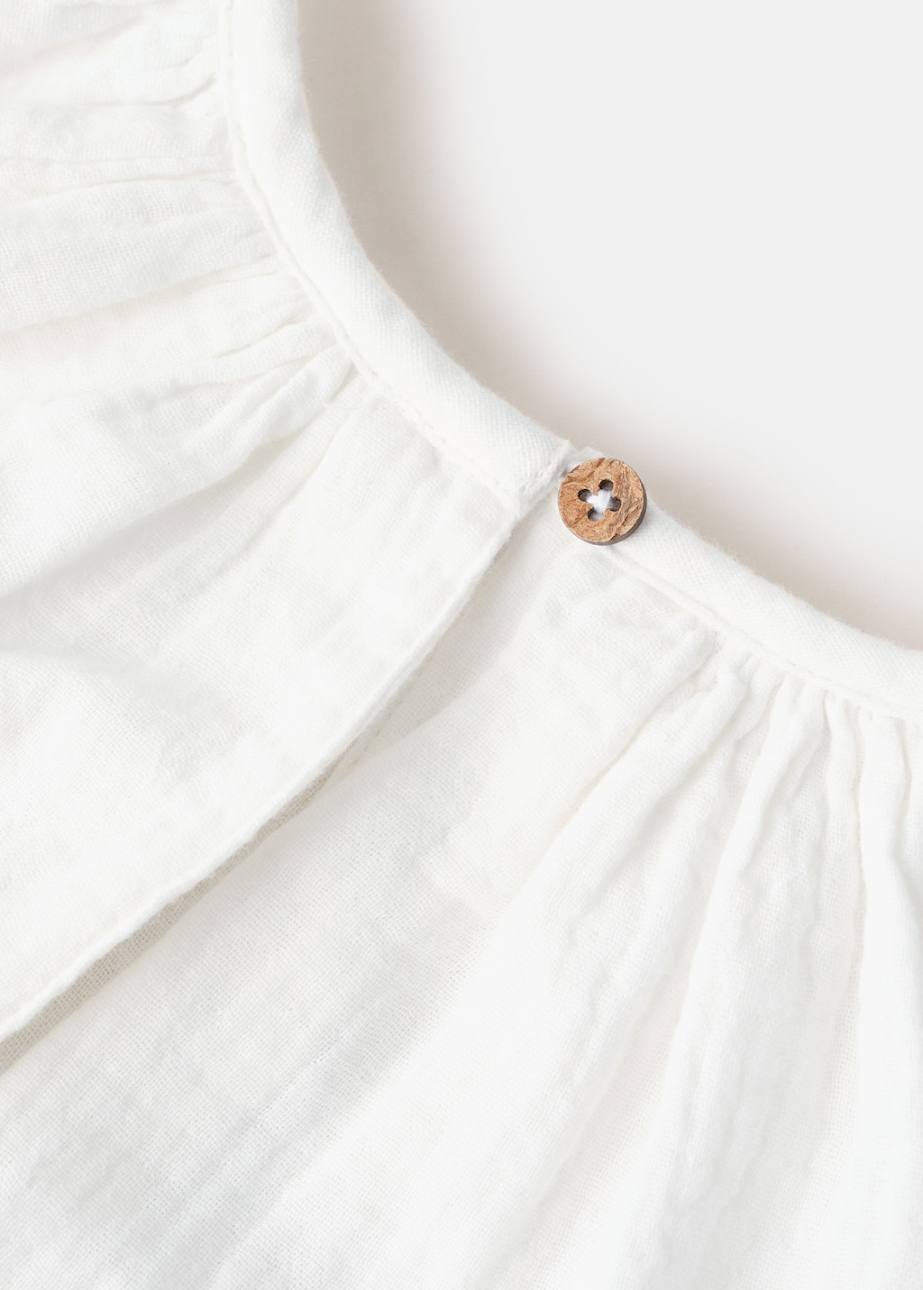 Embroidered cotton blouse