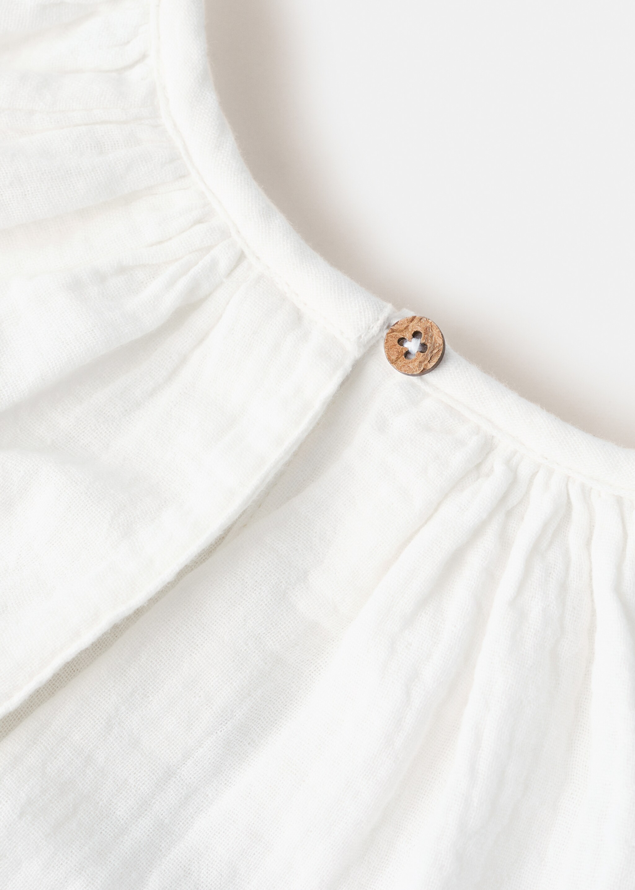 Blouse becca - Details of the article 0, Ecru. Ref: 17047767-00.