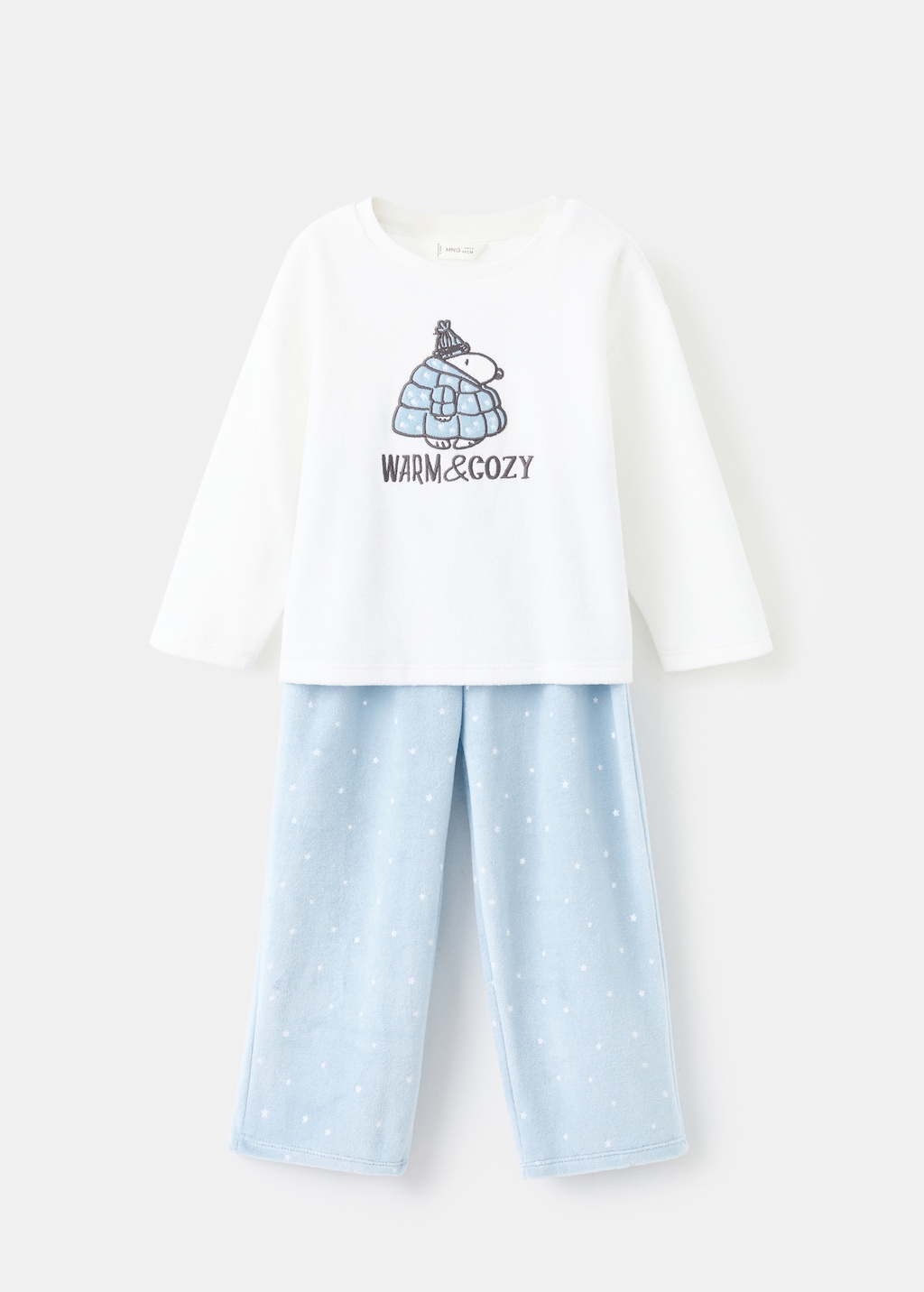 Printed long pyjamas