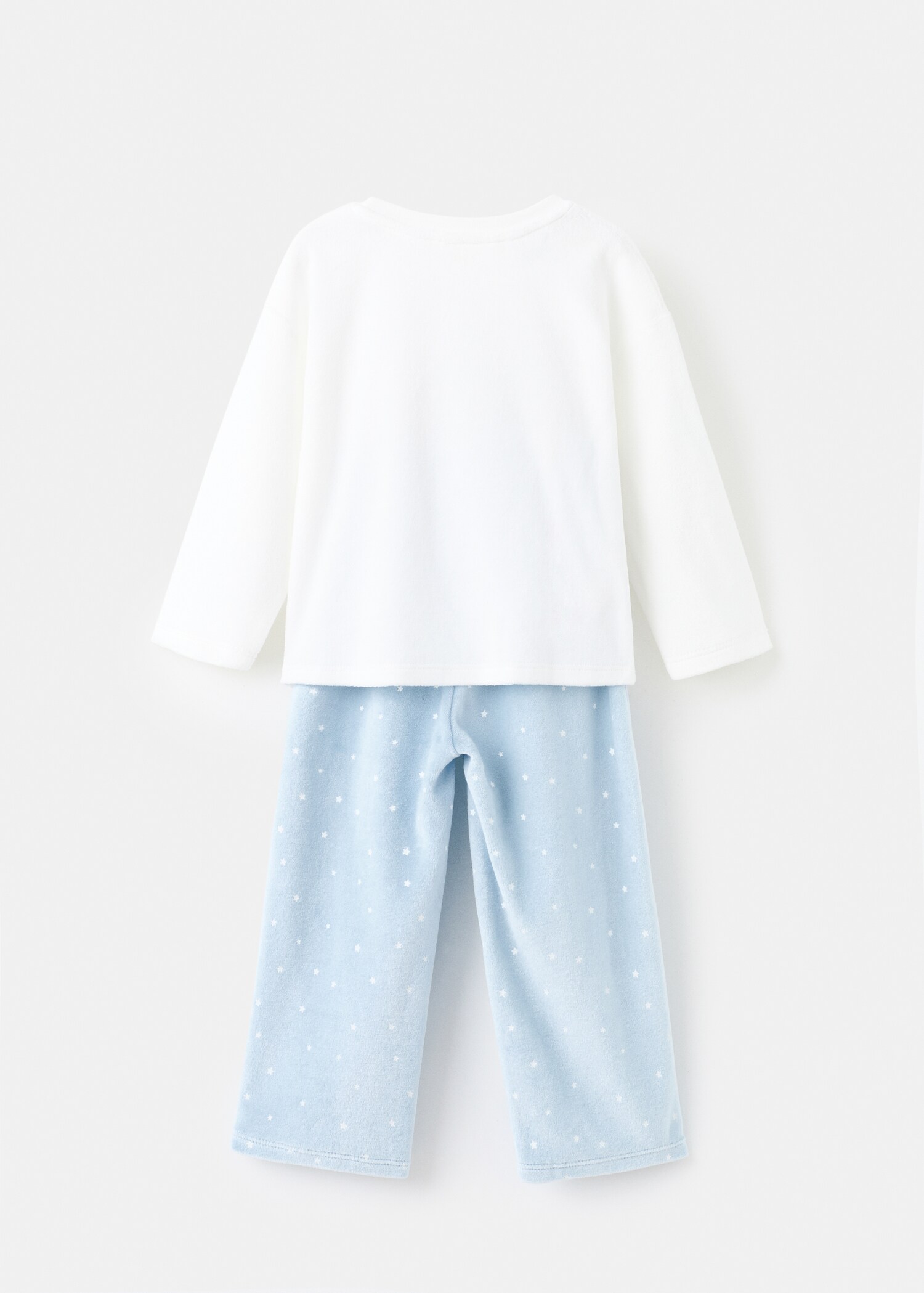 Printed long pyjamas - Reverse of the article