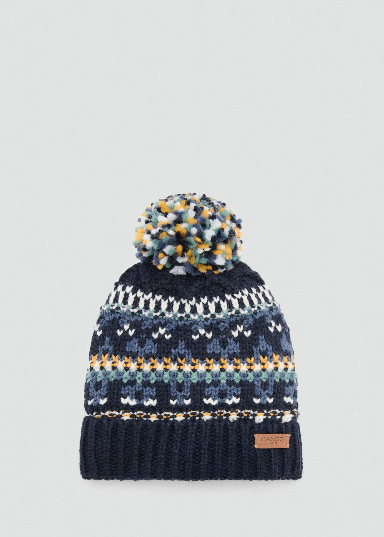 Knitted bobble hat - Article without model
