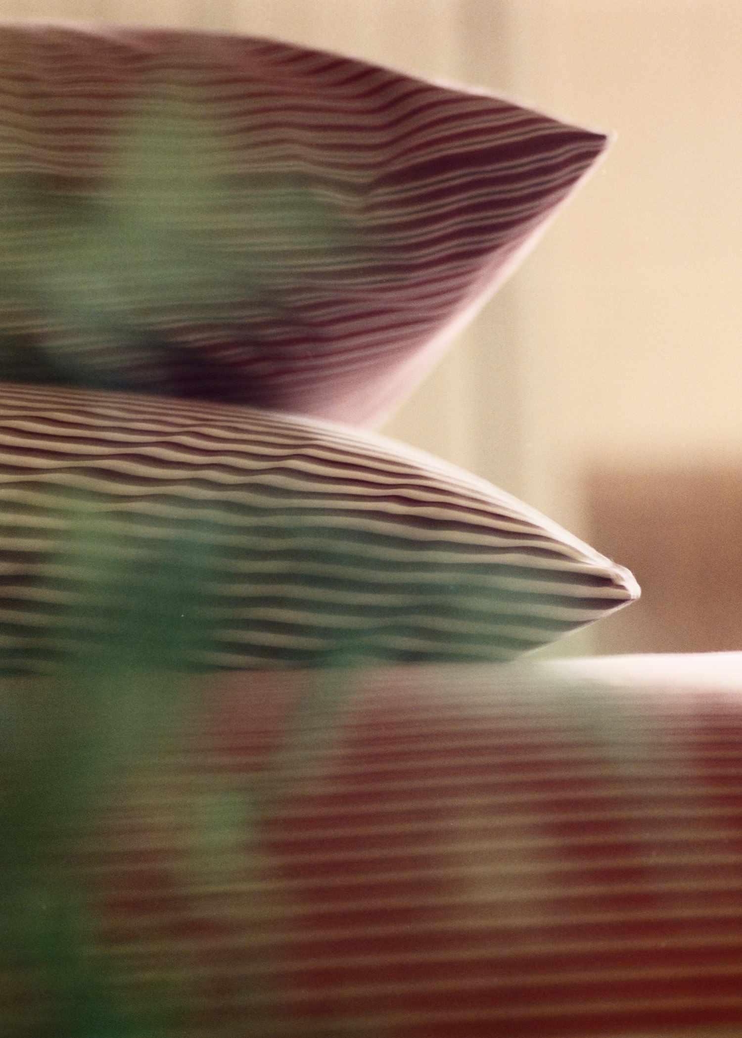 Taie d'oreiller percale de coton rayures réversible 60x60 cm - Détail de l'article 6