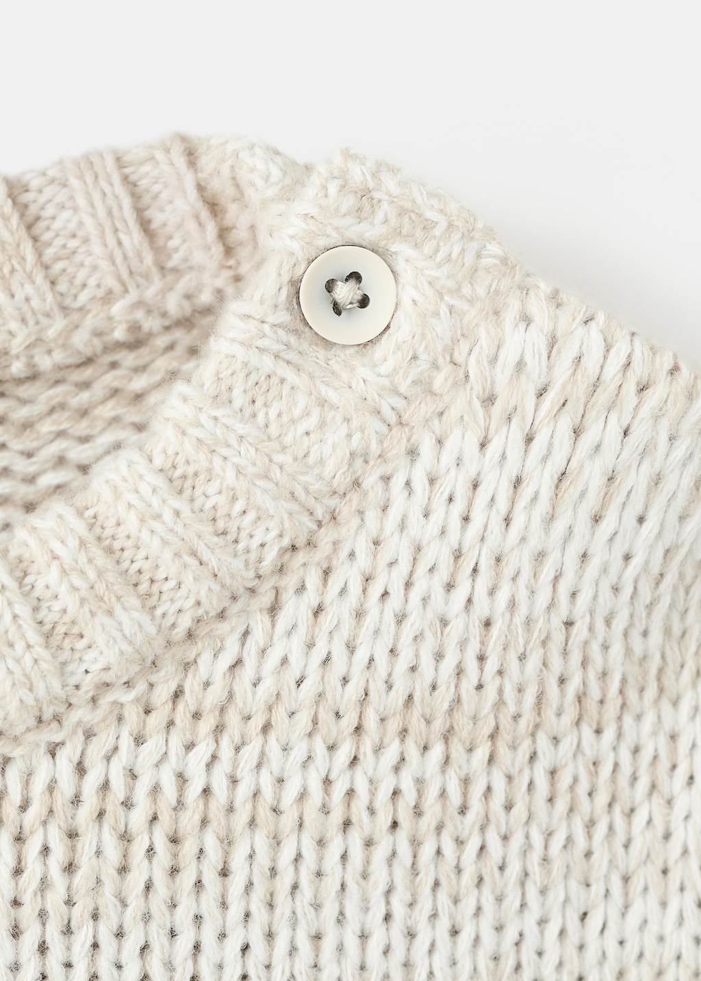 Jacquard knitted sweater