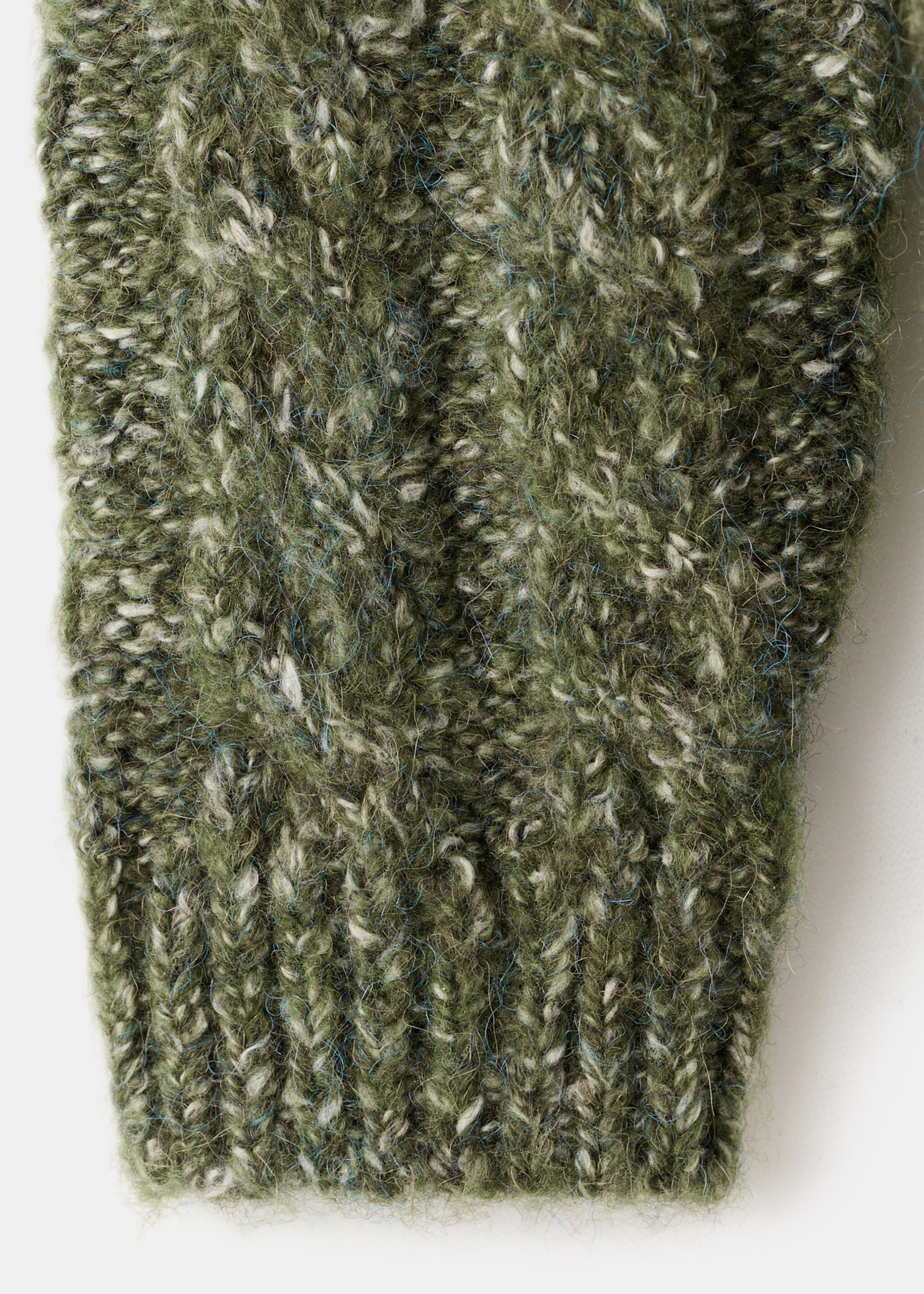 Pull-over maille tressée - Détail de l'article 0, Vert. Ref: 17047788-00.