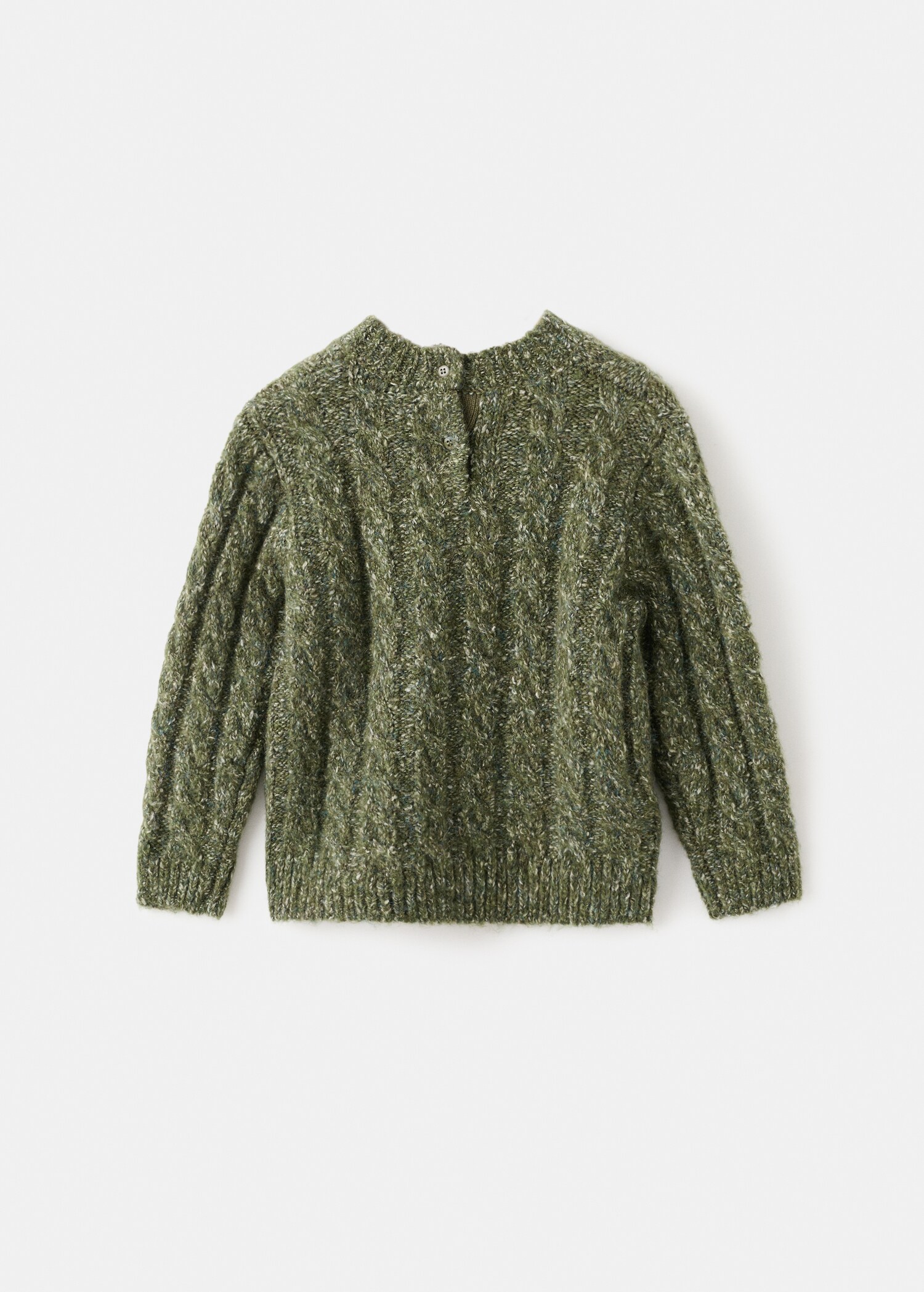 Pull-over maille tressée - Verso de l’article