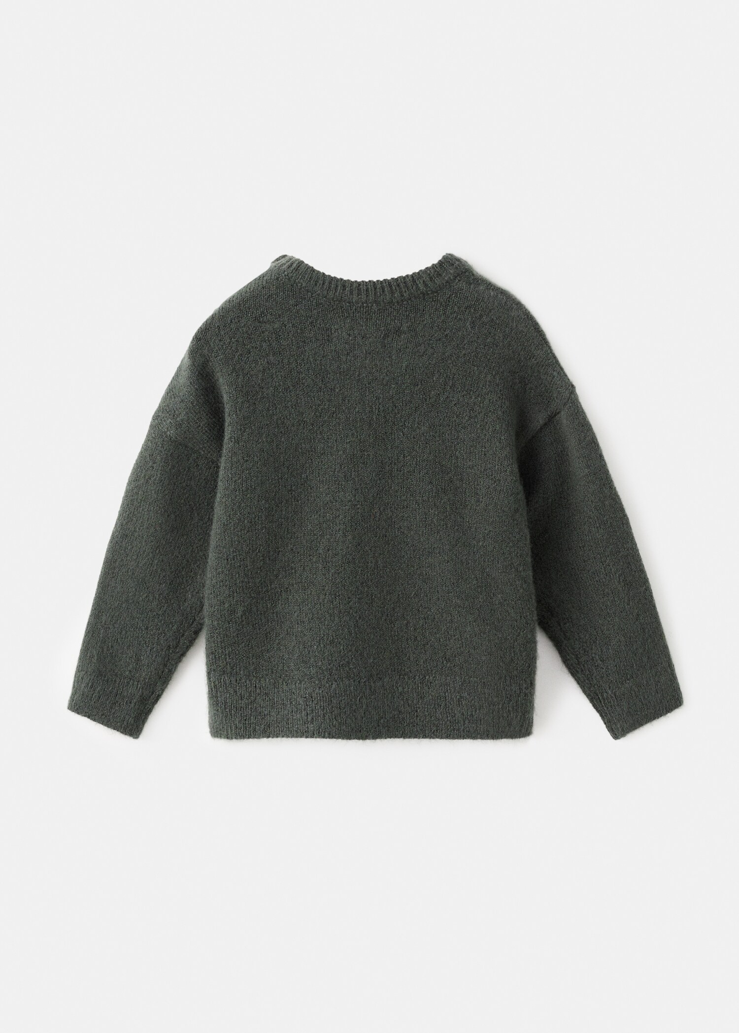 Animal embroidered sweater - Reverse of the article
