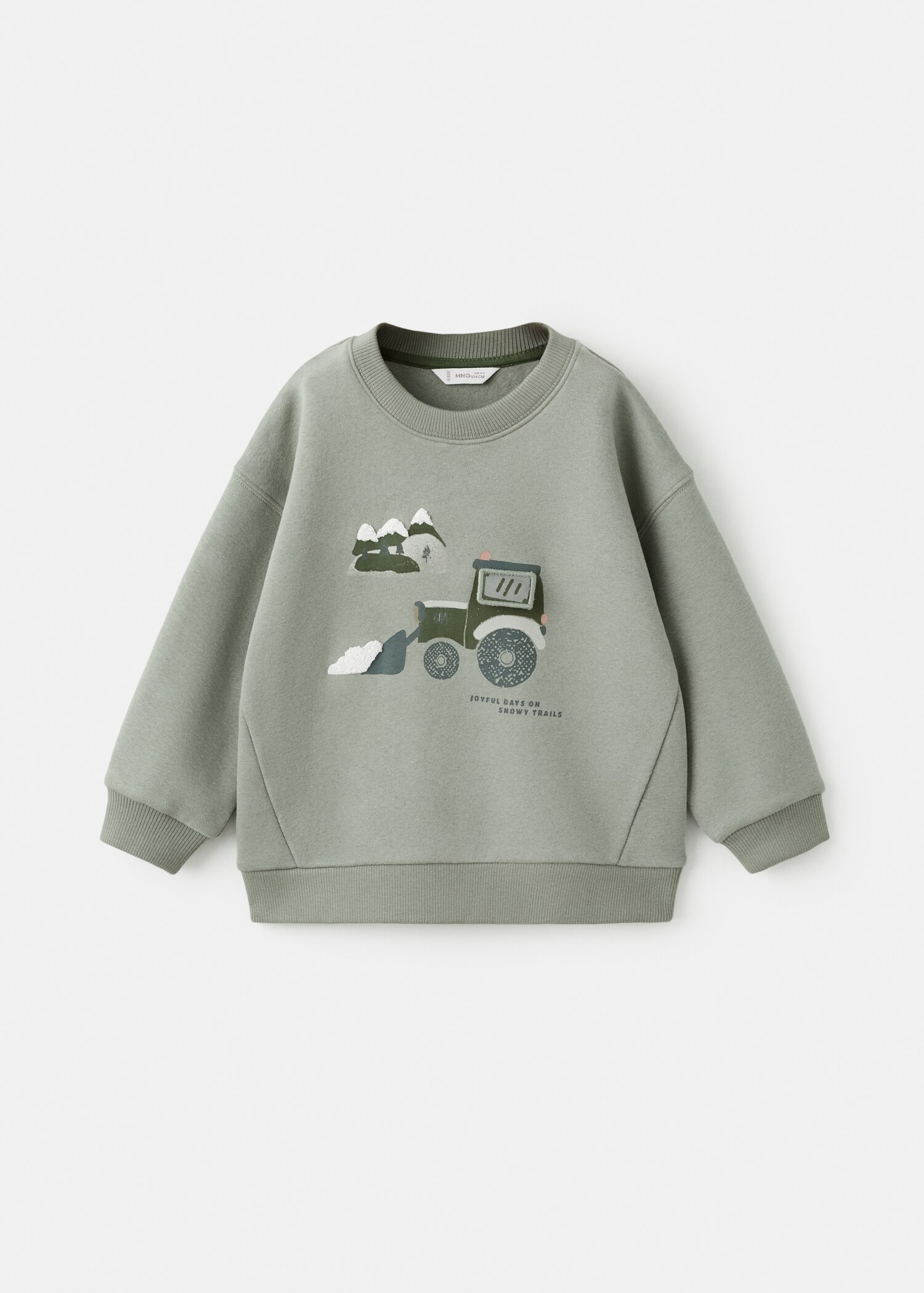 Sudadera bordada estampada - Artículo sin modelo