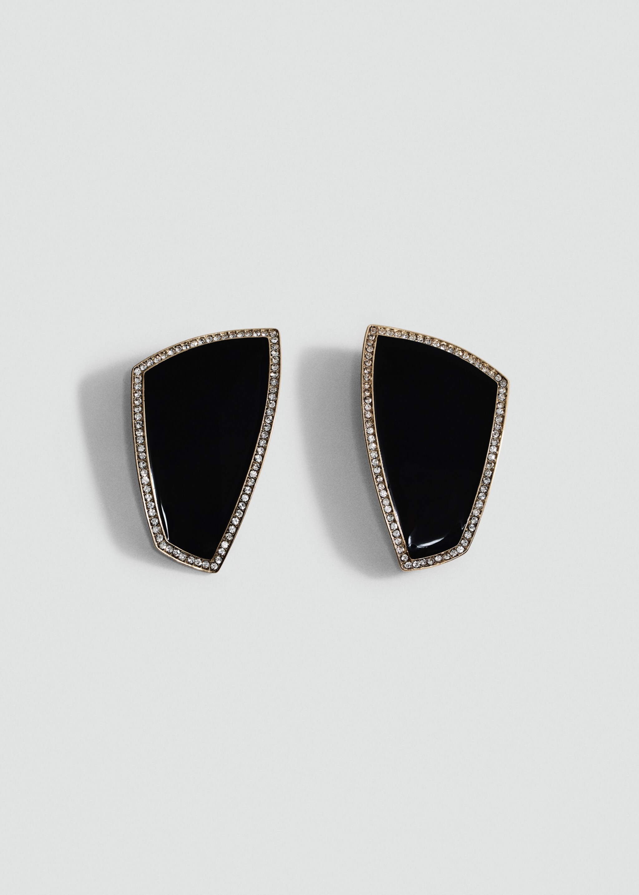Earrings ophelia - Article without model, Black. Ref: 17047797-00.