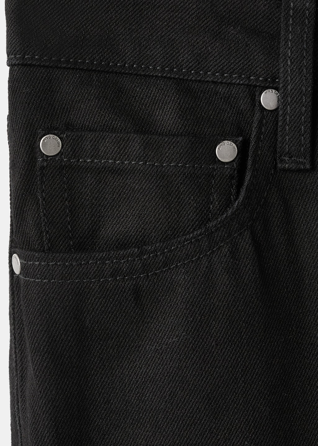 Wide-leg jeans with rhinestones