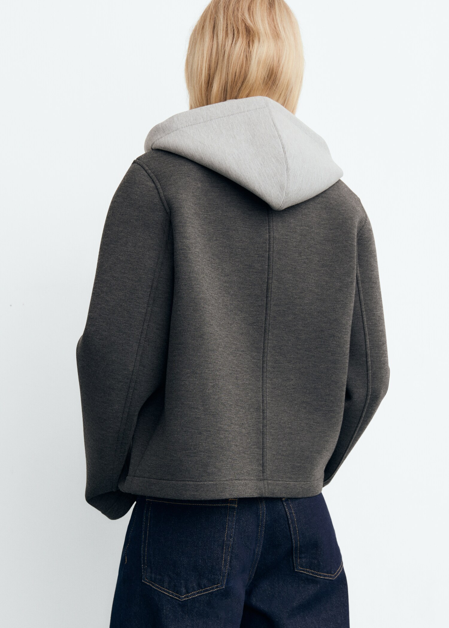 Veste combinée capuche - Verso de l’article