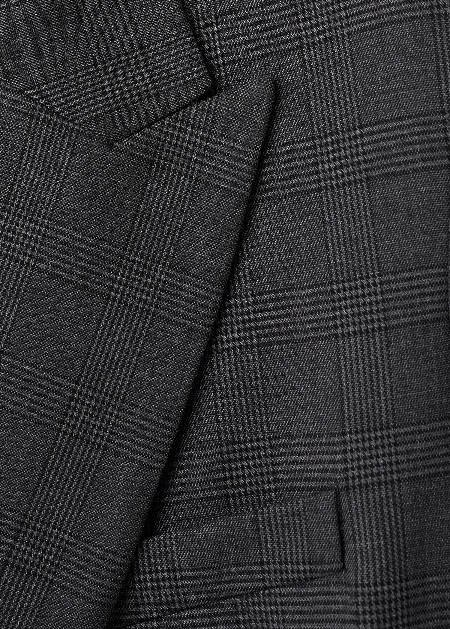 Blazer à carreaux à double boutonnage - Détail de l'article 8