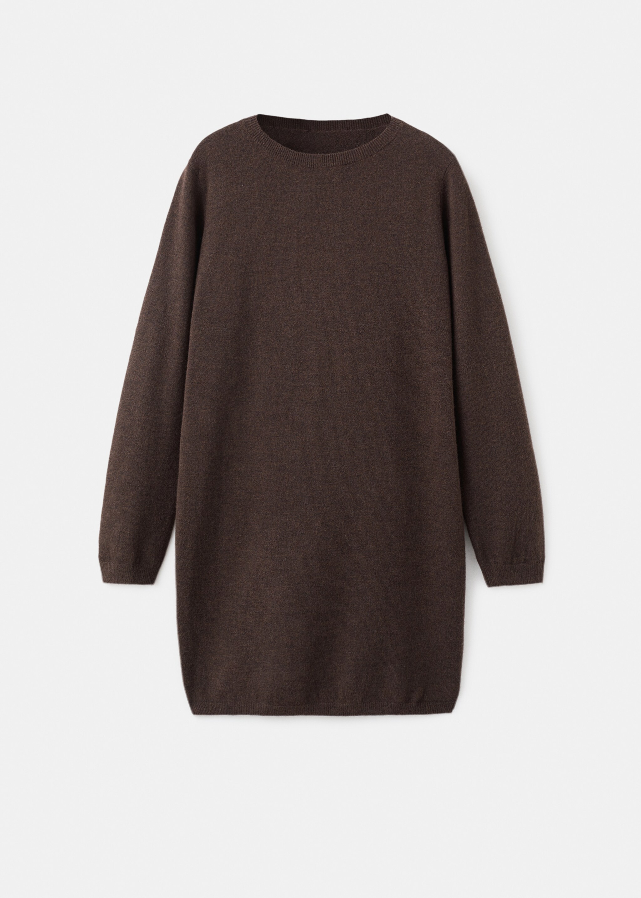 Robe maille fine - Article sans modèle, Chocolat. Ref: 17047804-00.