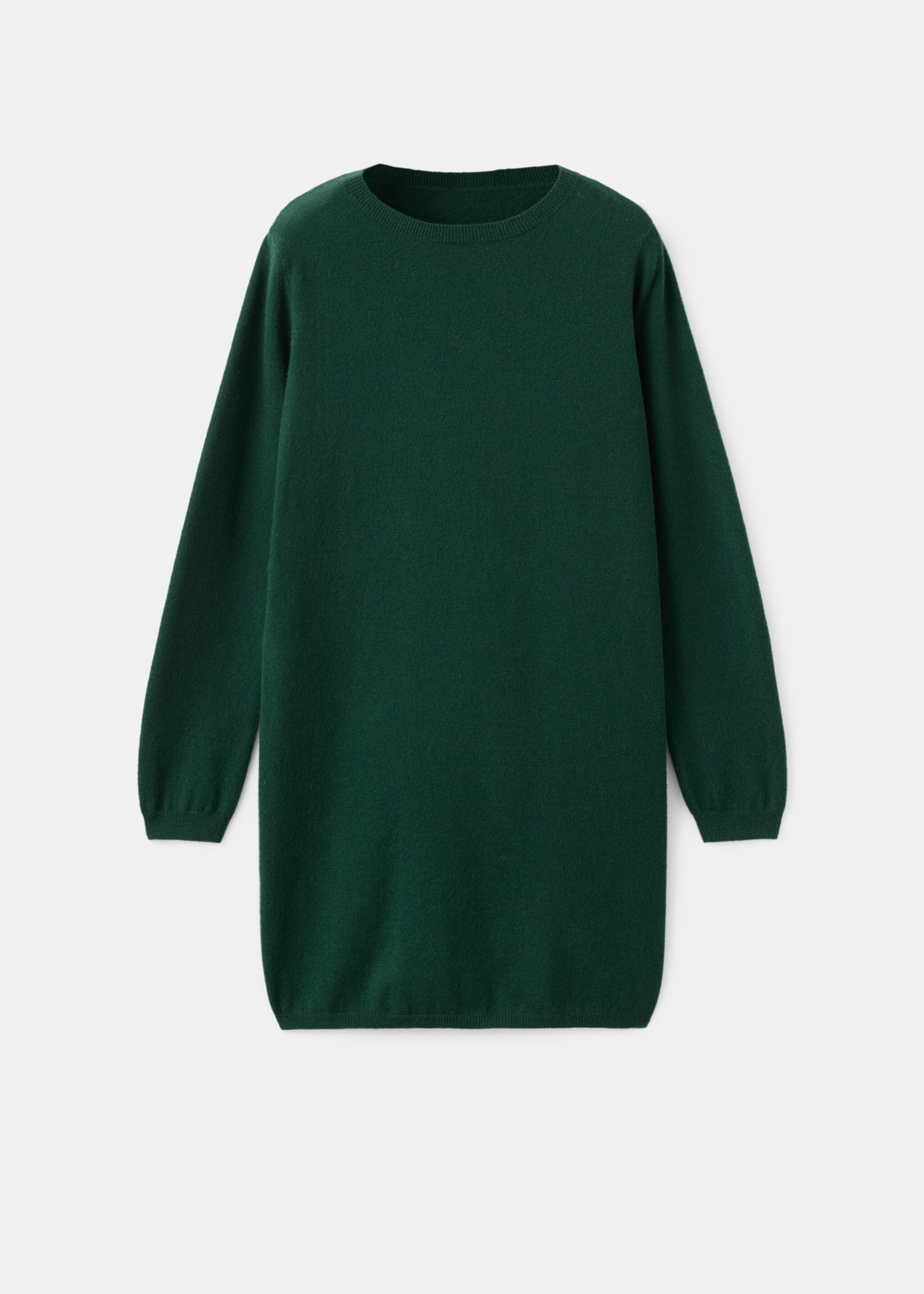 Robe maille fine - Article sans modèle, Vert foncé. Ref: 17047804-00.