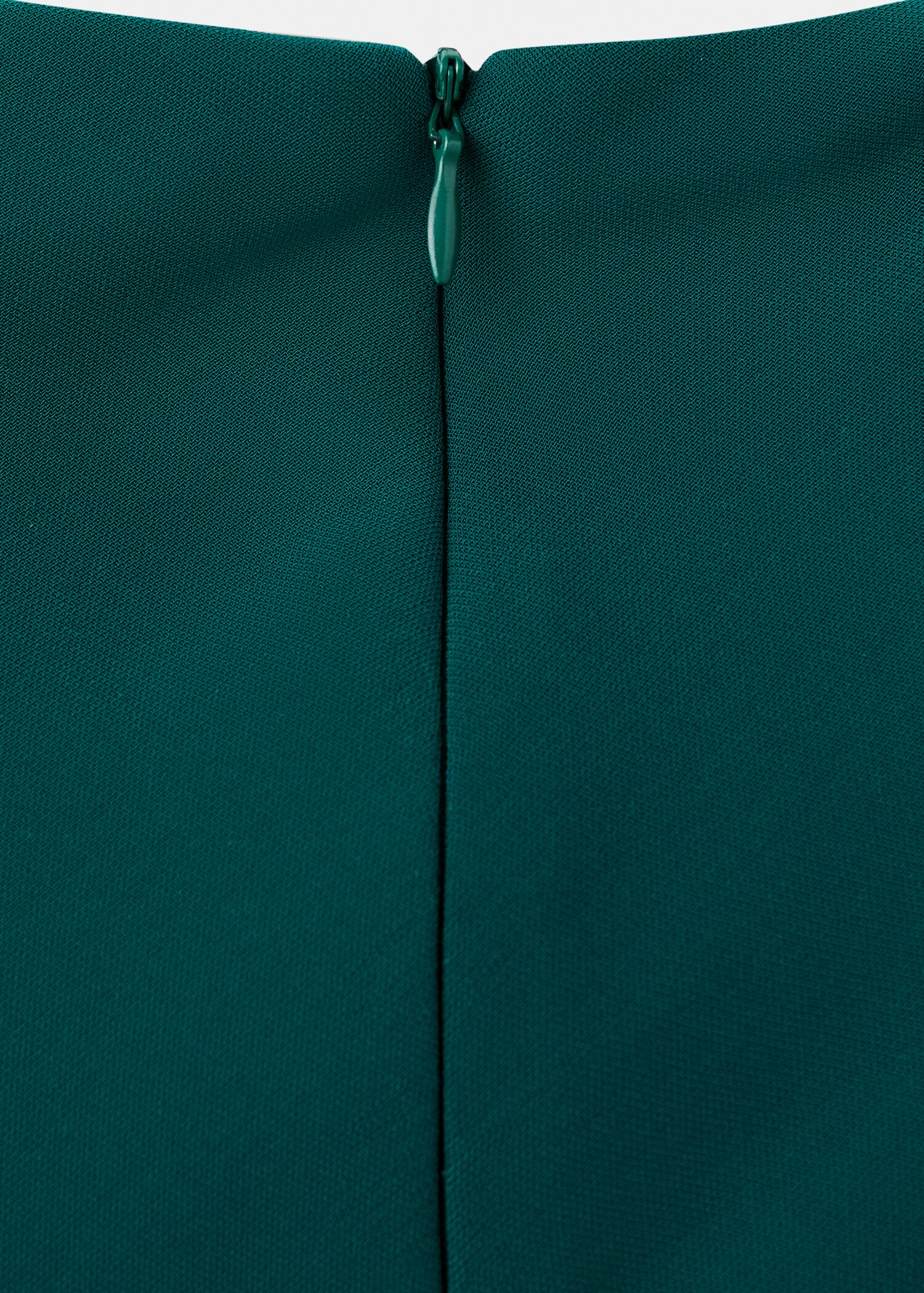 Ruched dress with draped neckline - Details of the article 0