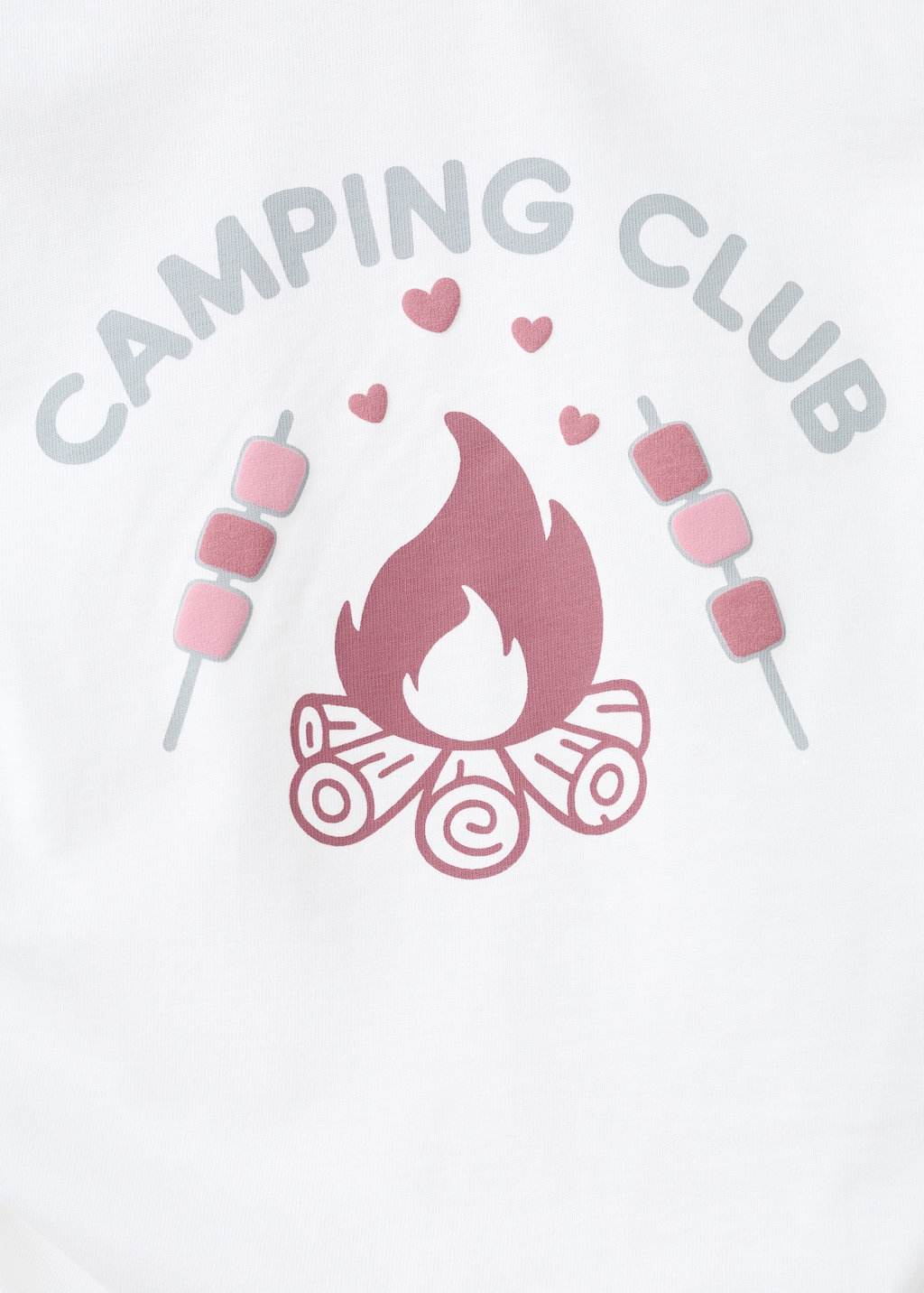 Printed ruched T-shirt