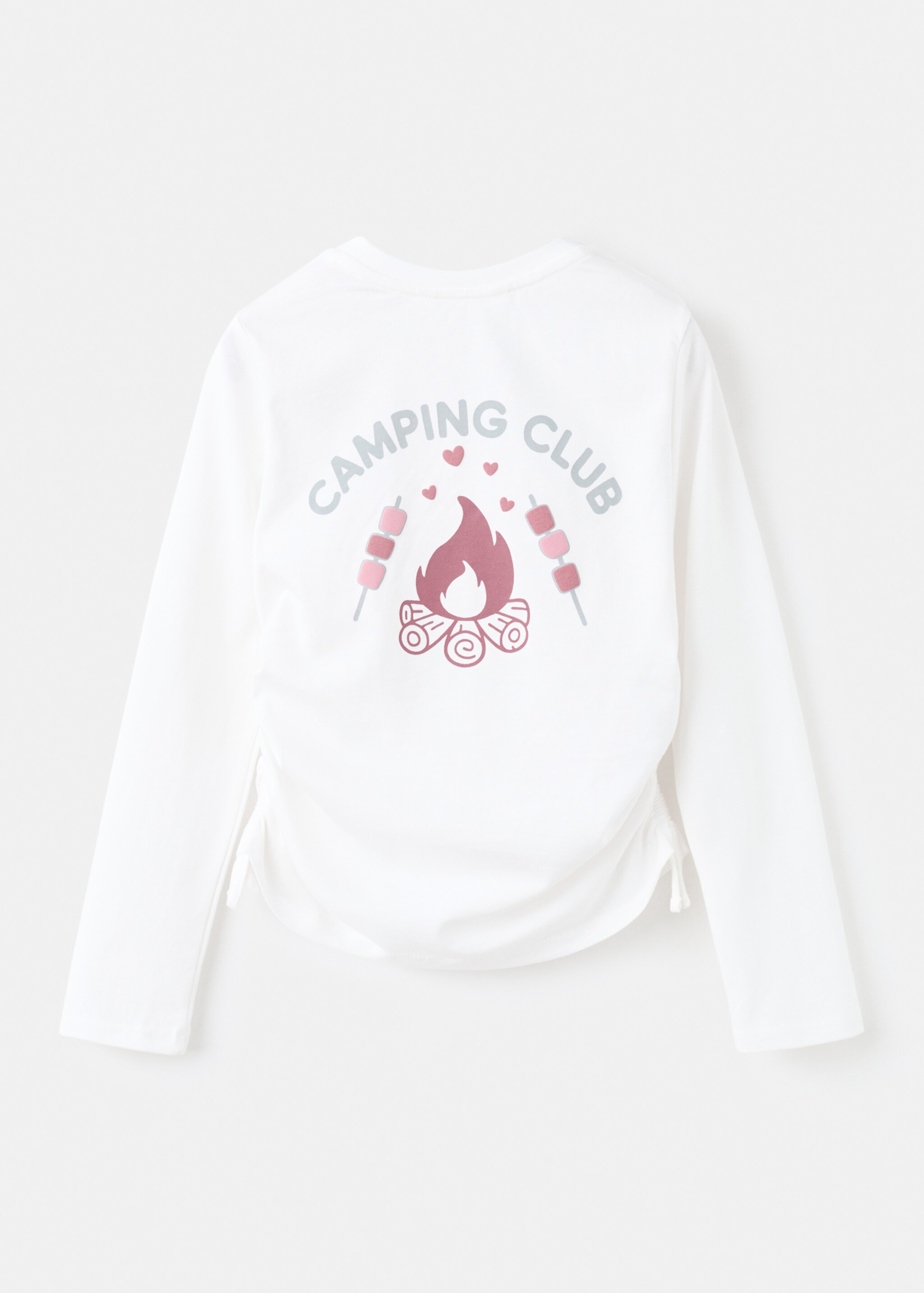 T-shirt marsh - Verso de l’article, Blanc cassé. Ref: 17047815-00.