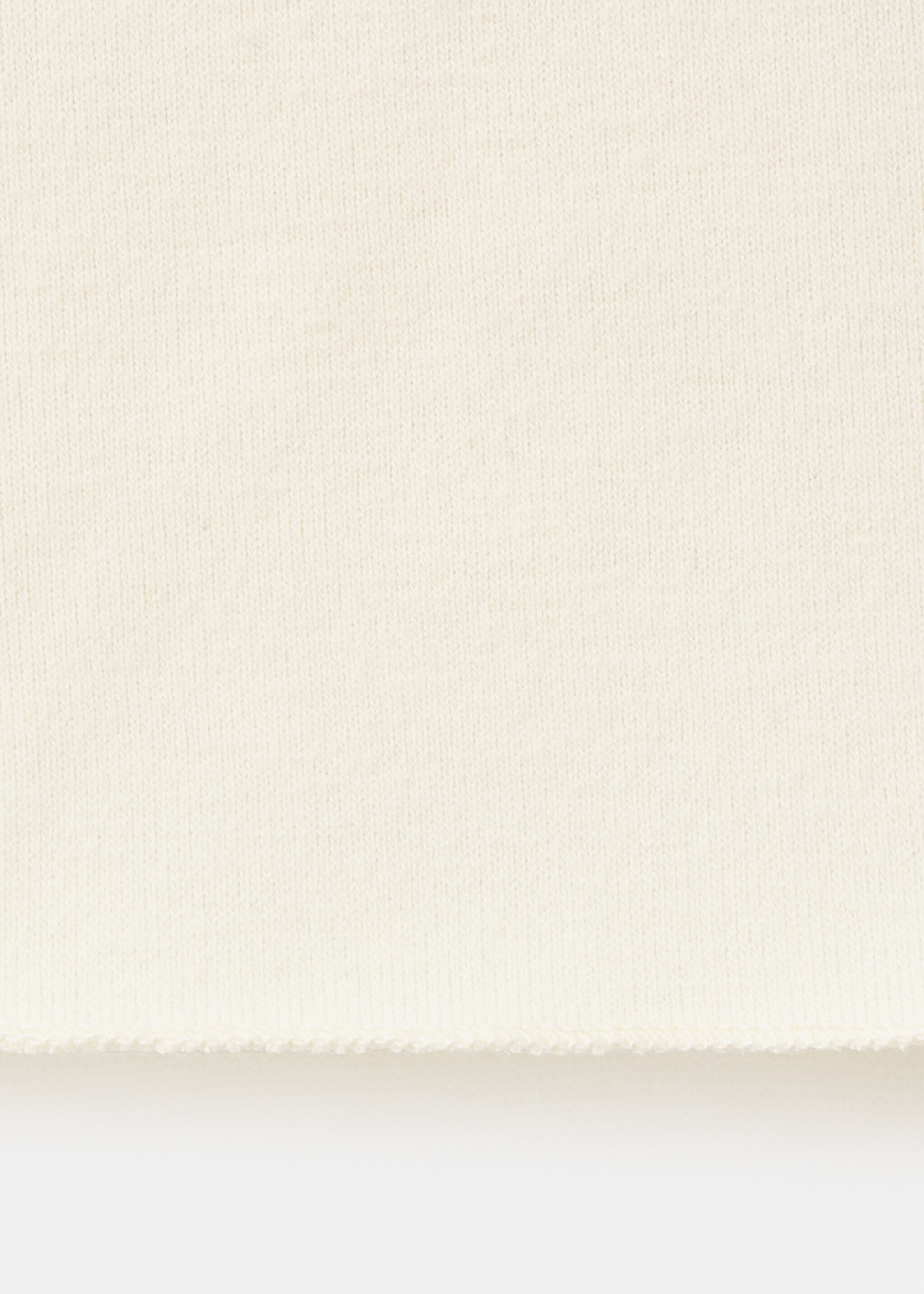 Boat neck t-shirt - Details of the article 0, Vanilla. Ref: 17047817-00.
