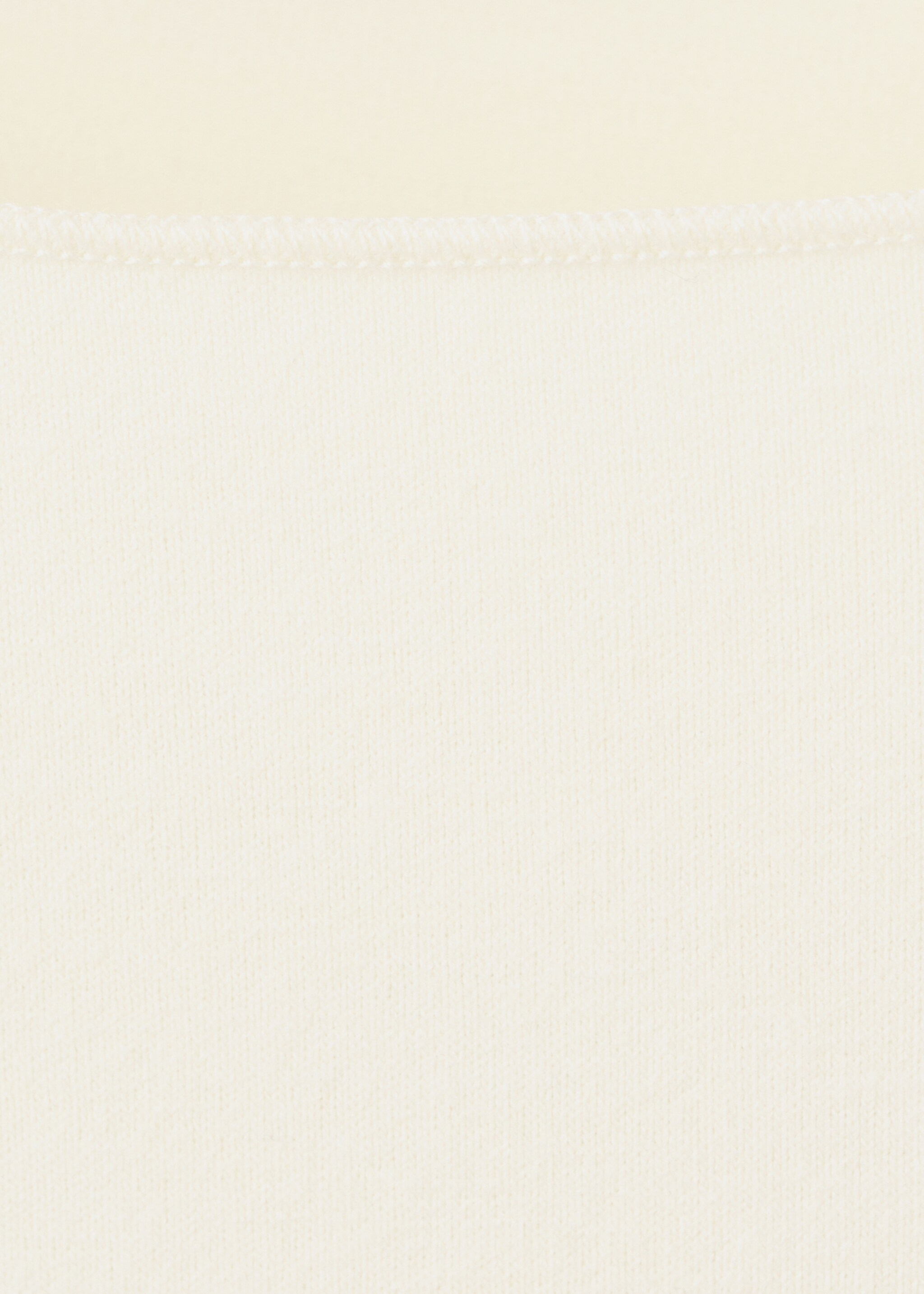 Boat neck t-shirt - Details of the article 8, Vanilla. Ref: 17047817-00.