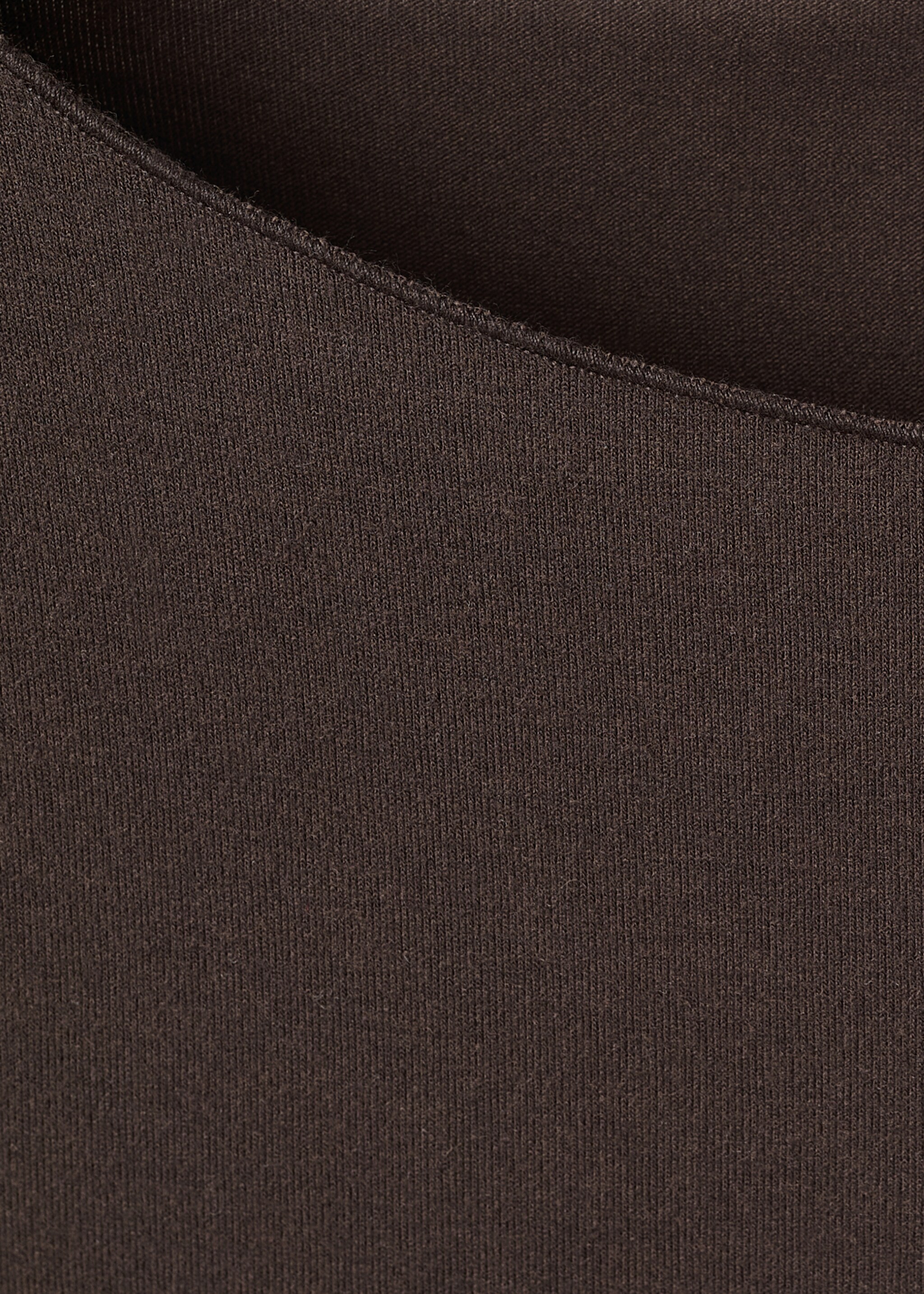 Boat neck t-shirt - Details of the article 8, Brown. Ref: 17047817-00.