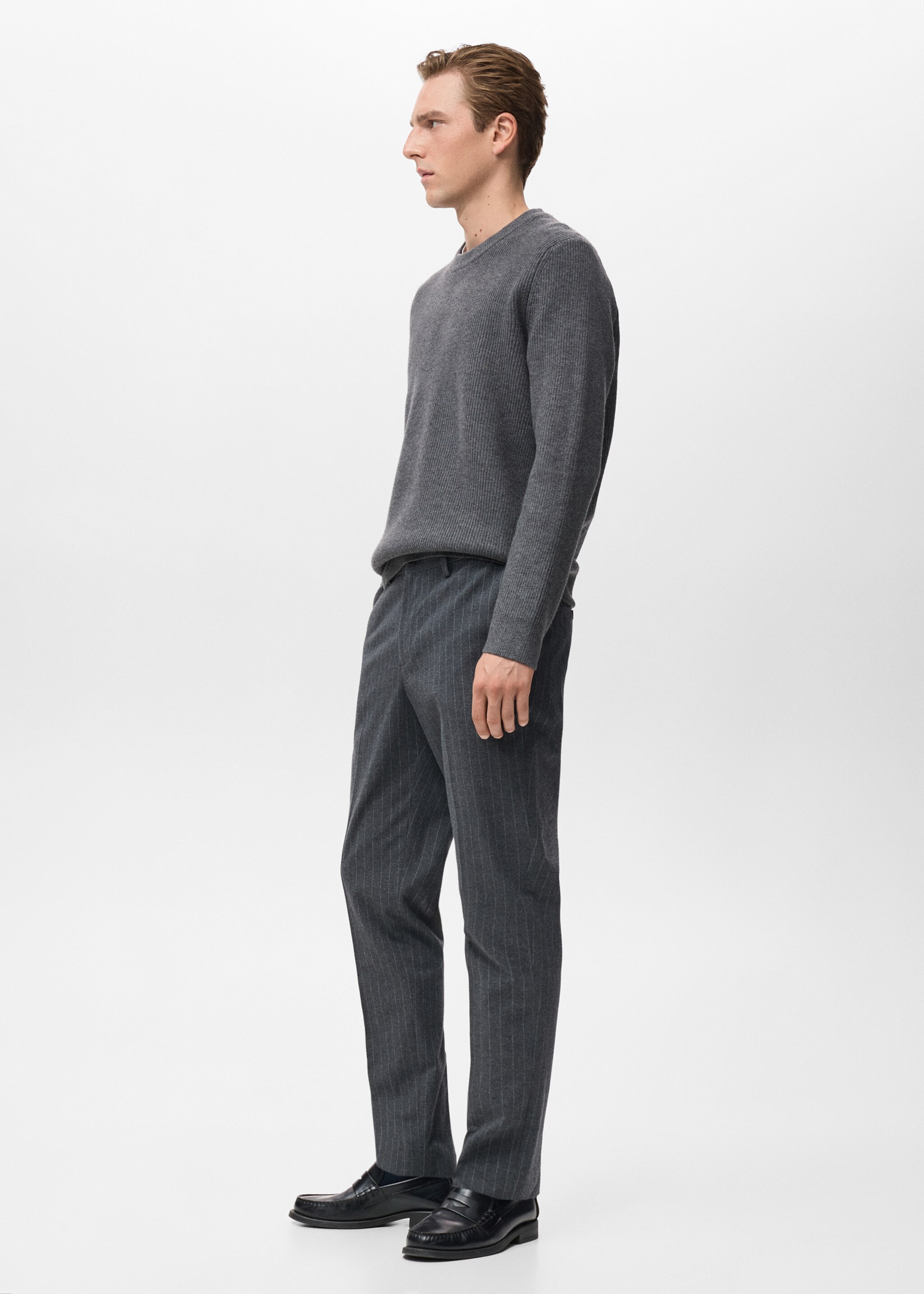 Trousers brest - Details of the article 2, Medium Heather Grey. Ref: 17047885-00.
