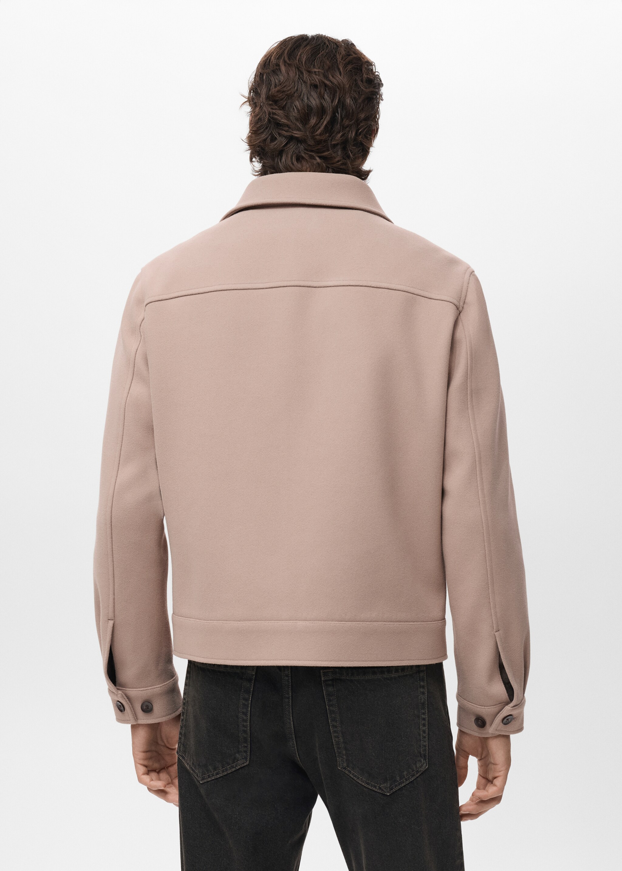 Veste florian - Verso de l’article, Marron moyen. Ref: 17047887-00.